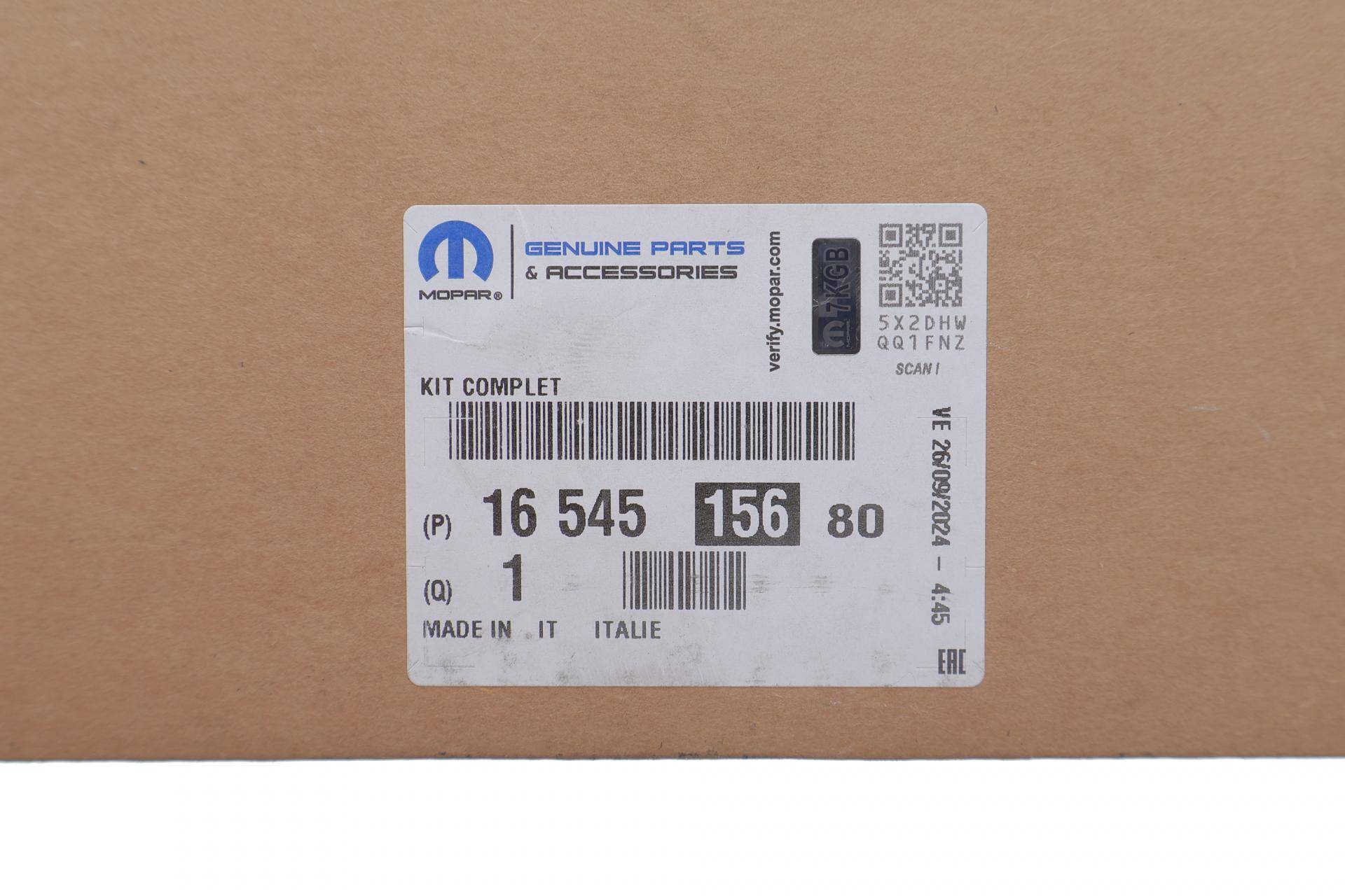 Комплект ГРМ Citroen C1/C3/C4/Peugeot 2008/208/301/3008/308 1.2 12- (16x118z) (з прокладками)