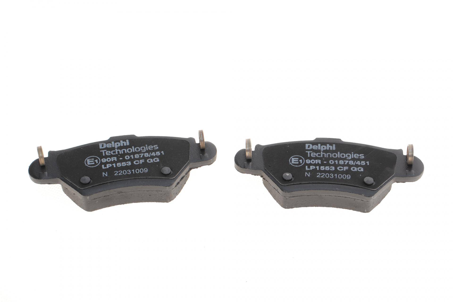 Колодки тормозные (задние) Opel Astra G 98-05/Zafira A 99-05 (Bosch)
