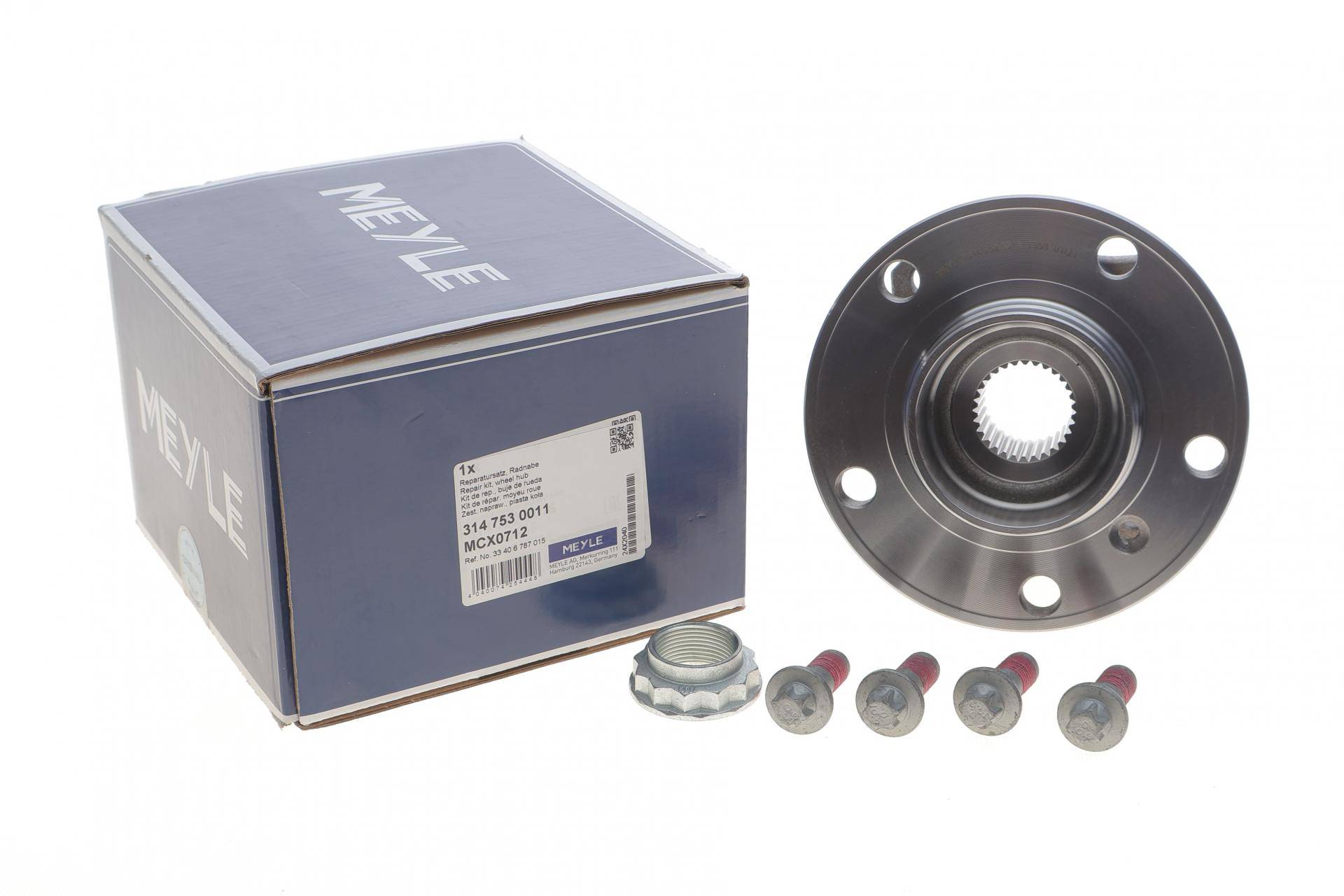 Ремкомплект маточини в зборі (задньої) BMW X3 (F25) 10-17/X4 (F26) 14-18
