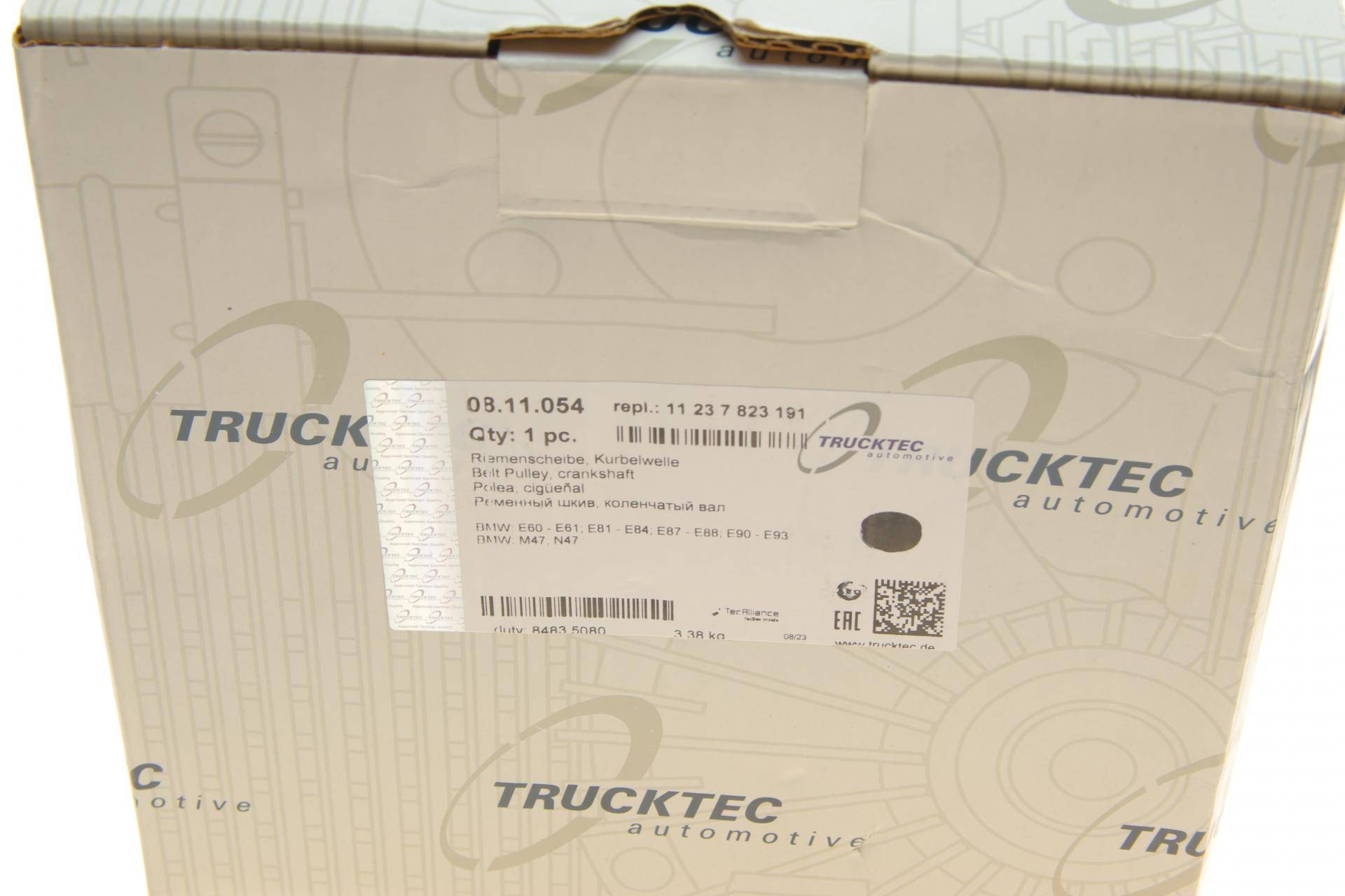 Шків колінвалу BMW 1 (E81)/3 (E90)/X1 (E84)/5 (E60)/X3 (E83/F25) 2.0D 04- (6PK), N47/M47