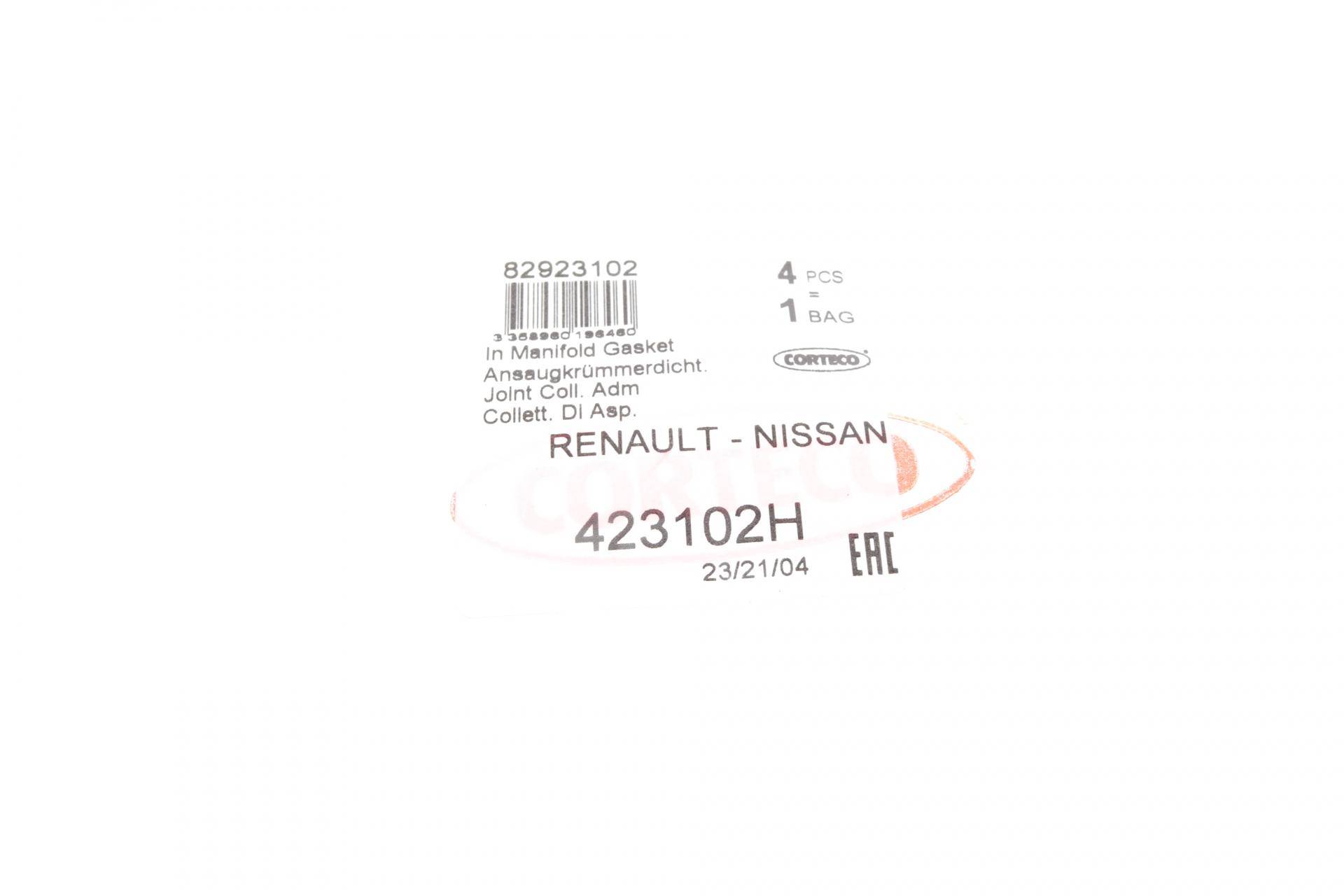 Прокладка коллектора впускного Renault Trafic II/Master II/Opel Movano/Vivaro 2.2dCi/2.5D 00-