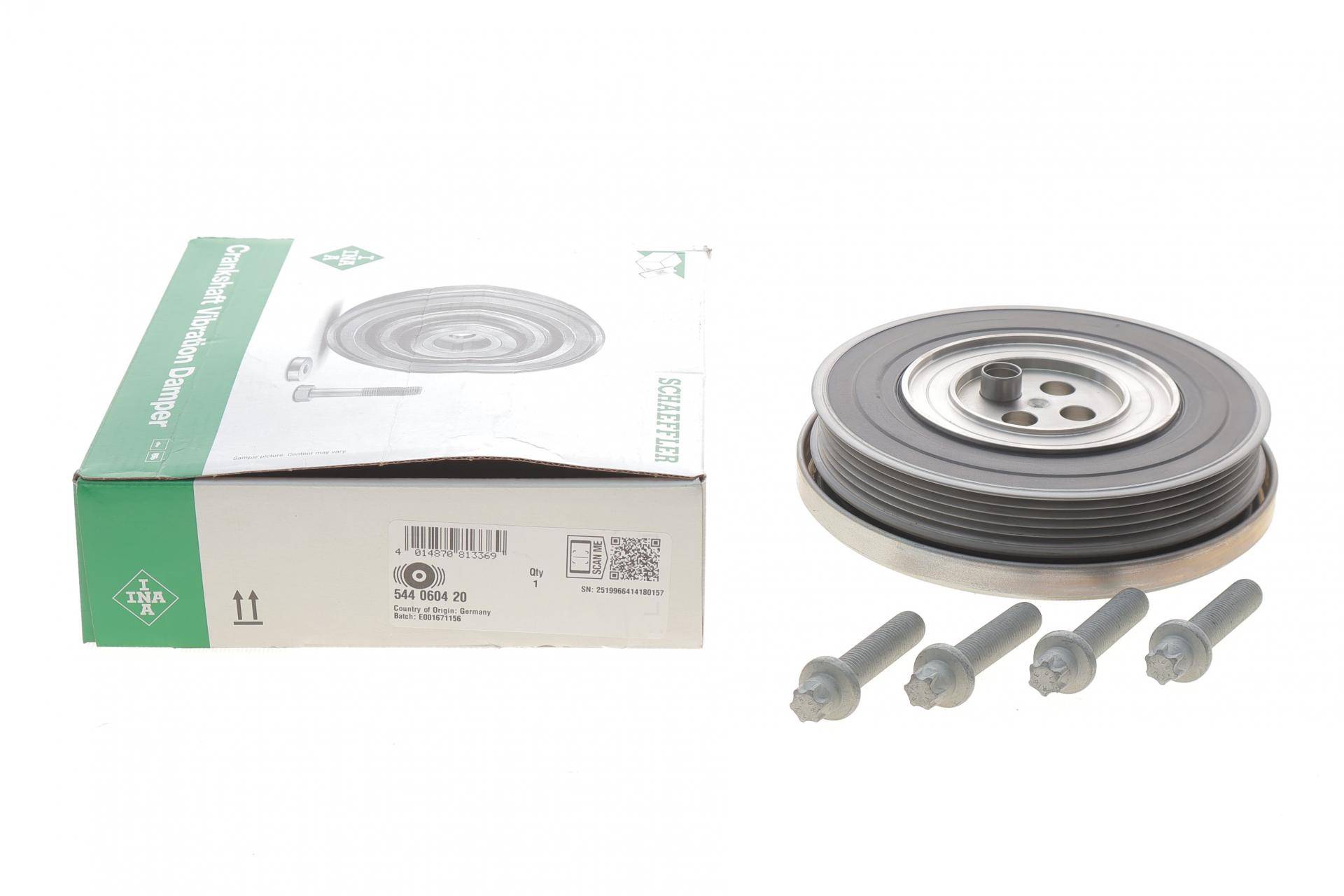 Шкив коленвала MB Sprinter (W907/W910) 2.2 CDI (OM 651.958), 18-