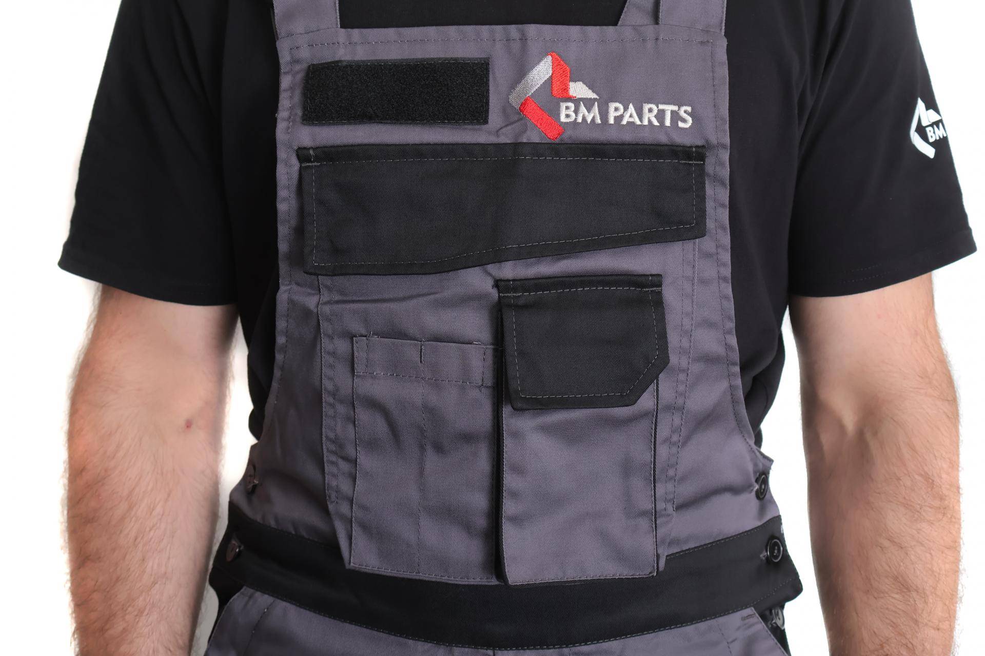 Напівкомбінезон робочий (розмір 44-46/ріст 170-176) M з логотипом BM Parts