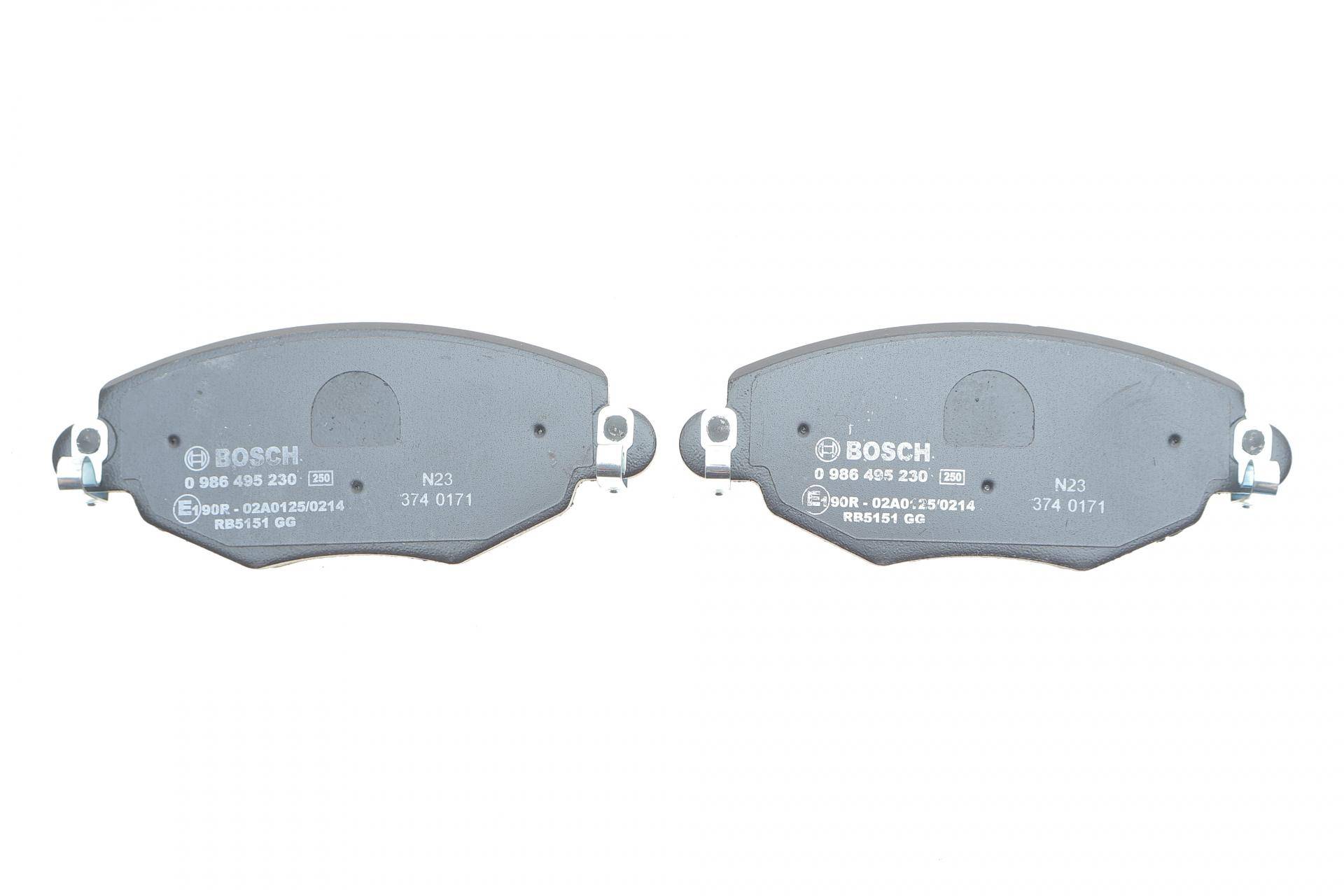 Колодки гальмівні (передні) Ford Mondeo III 00-07 замінено на 0986494026