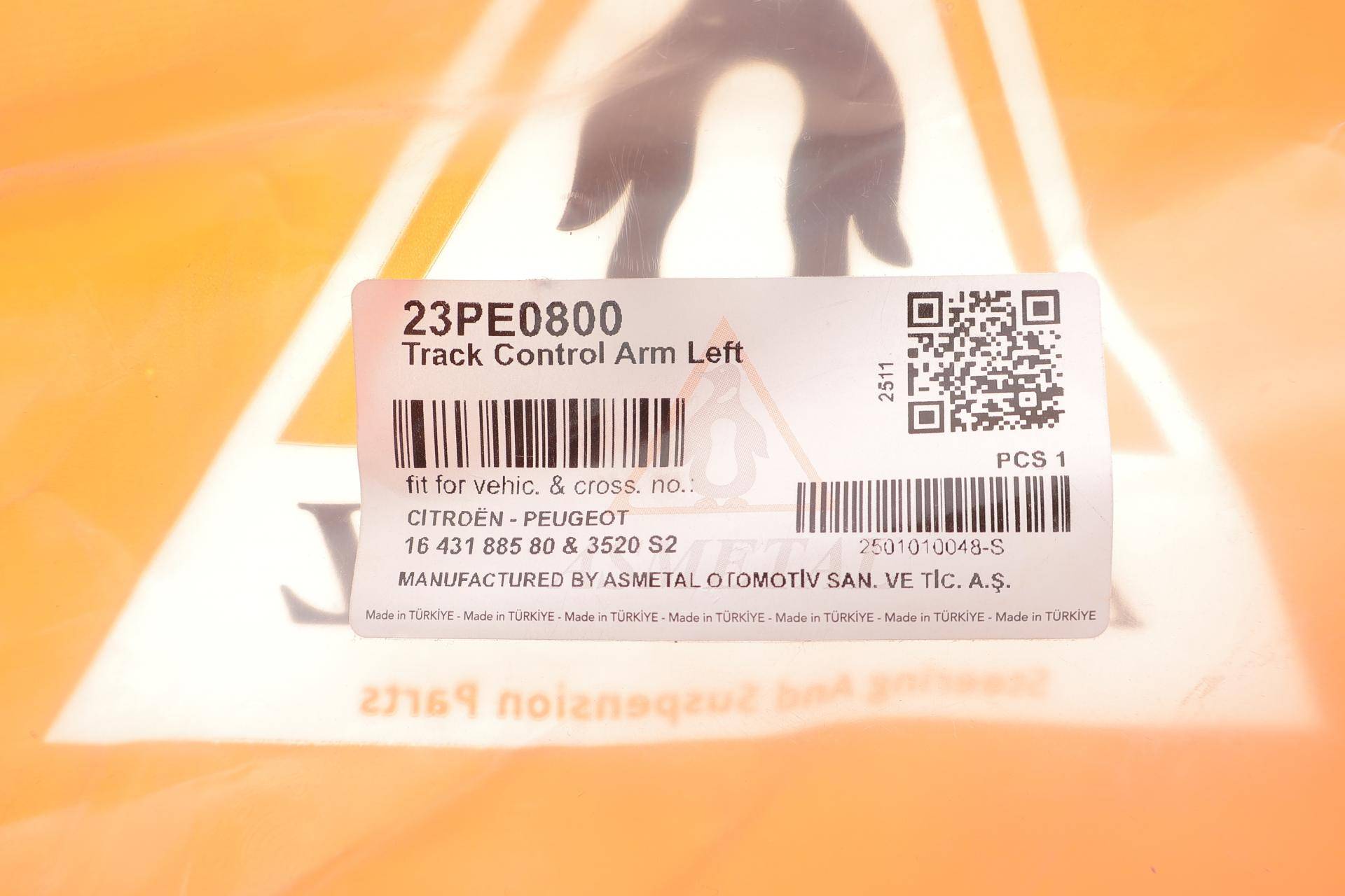 Важіль підвіски (передній) (L) Citroen Berlingo/Peugeot Partner 08-