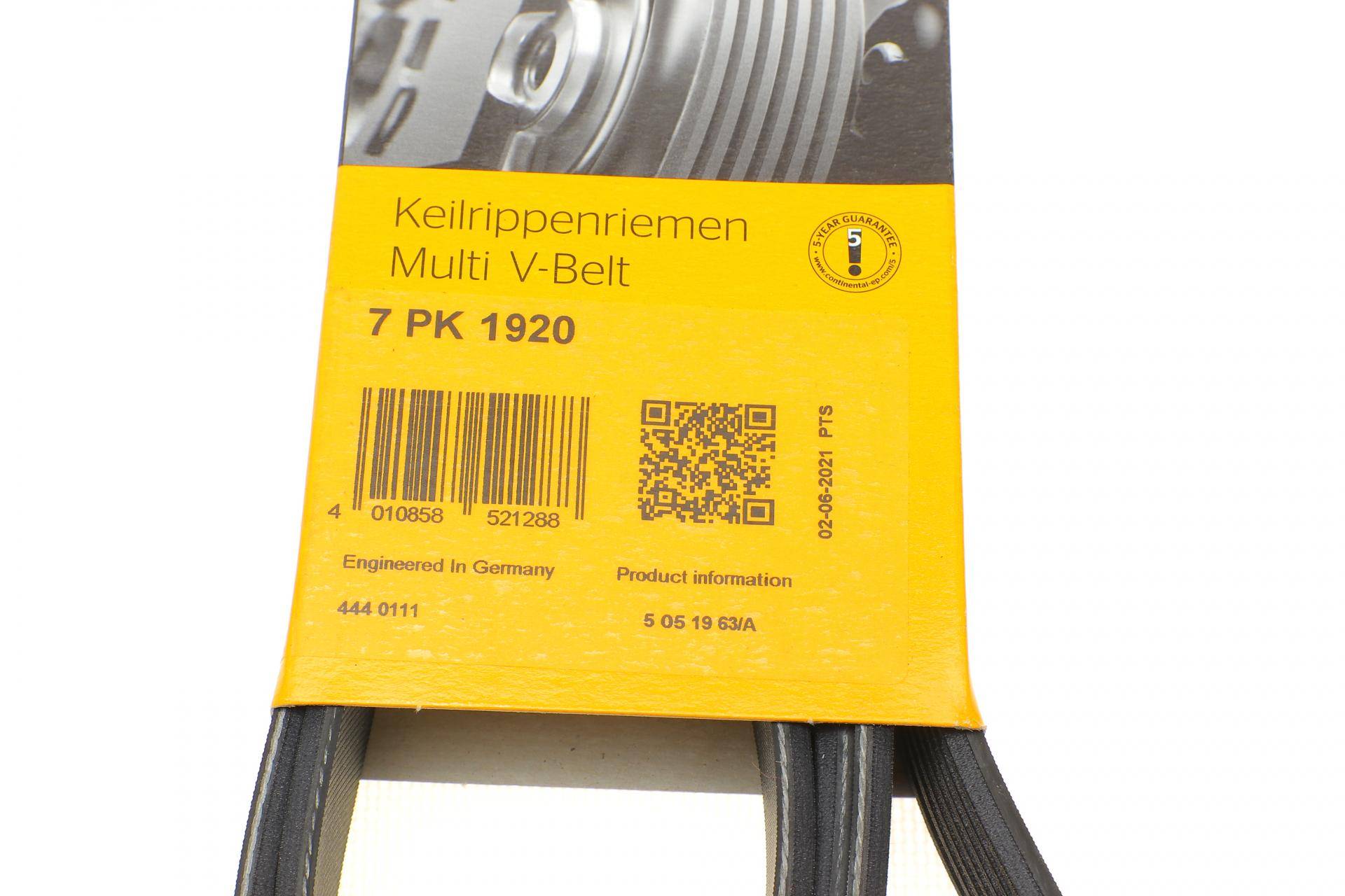 Ремінь генератора Renault Master 3.0dCi/Opel Movano 3.0dTi 03-/Toyota Rav4 2.0 06-13/Avensis 01-09