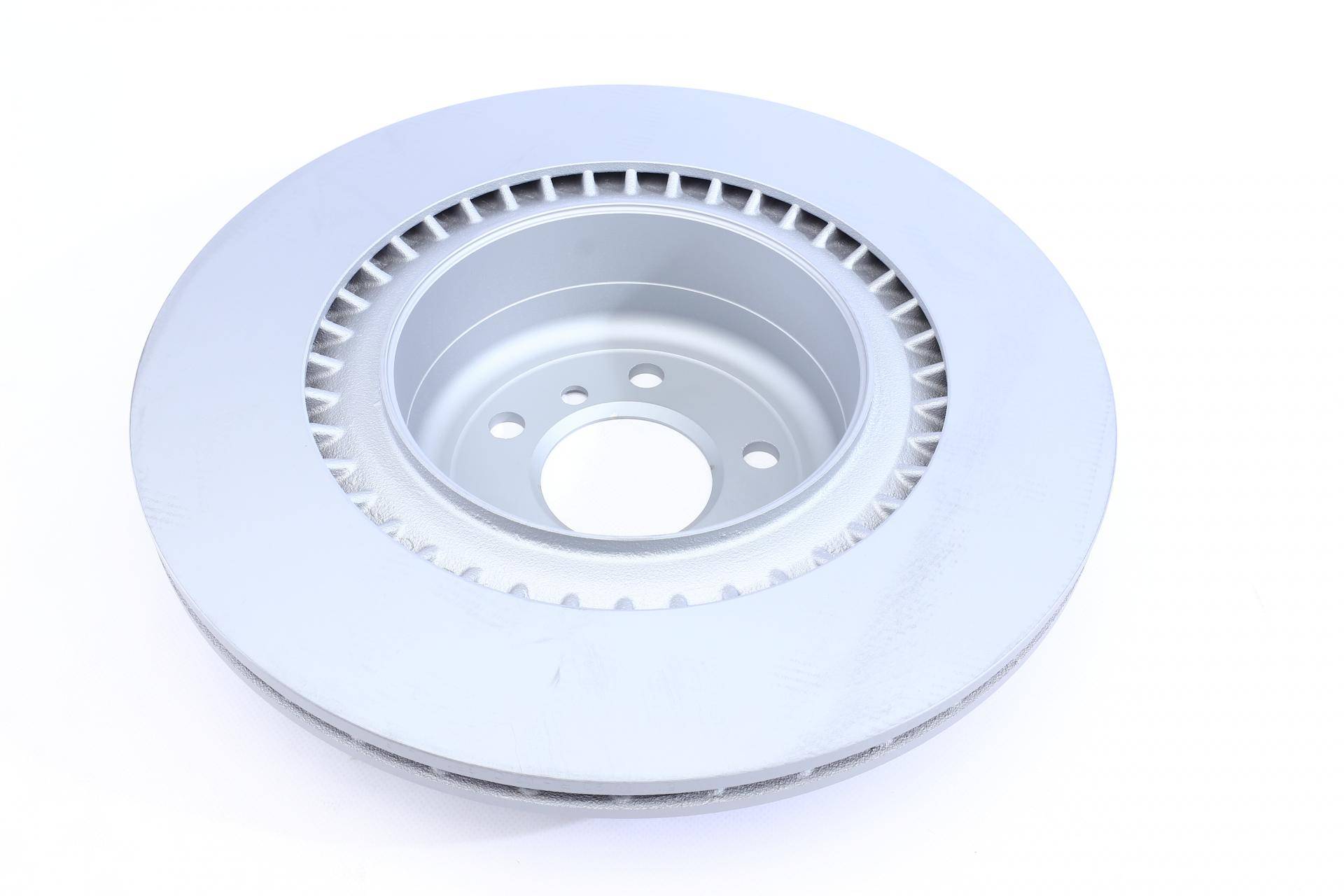 Диск тормозной (задний) BMW X5 (E70/F15/F85)/ X6 (E71/E72/F16/F86) 06-14 (385x24) (с покр) (вентил.)