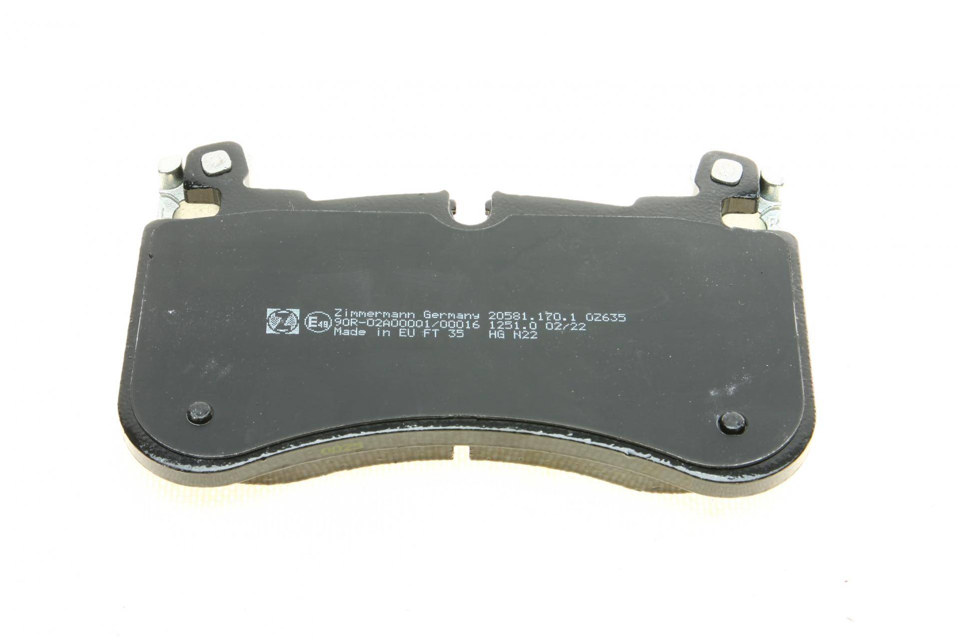 Колодки тормозные (передние) Land Rover Discovery 2.0-3.0 i/3.0 D 12- 4x4