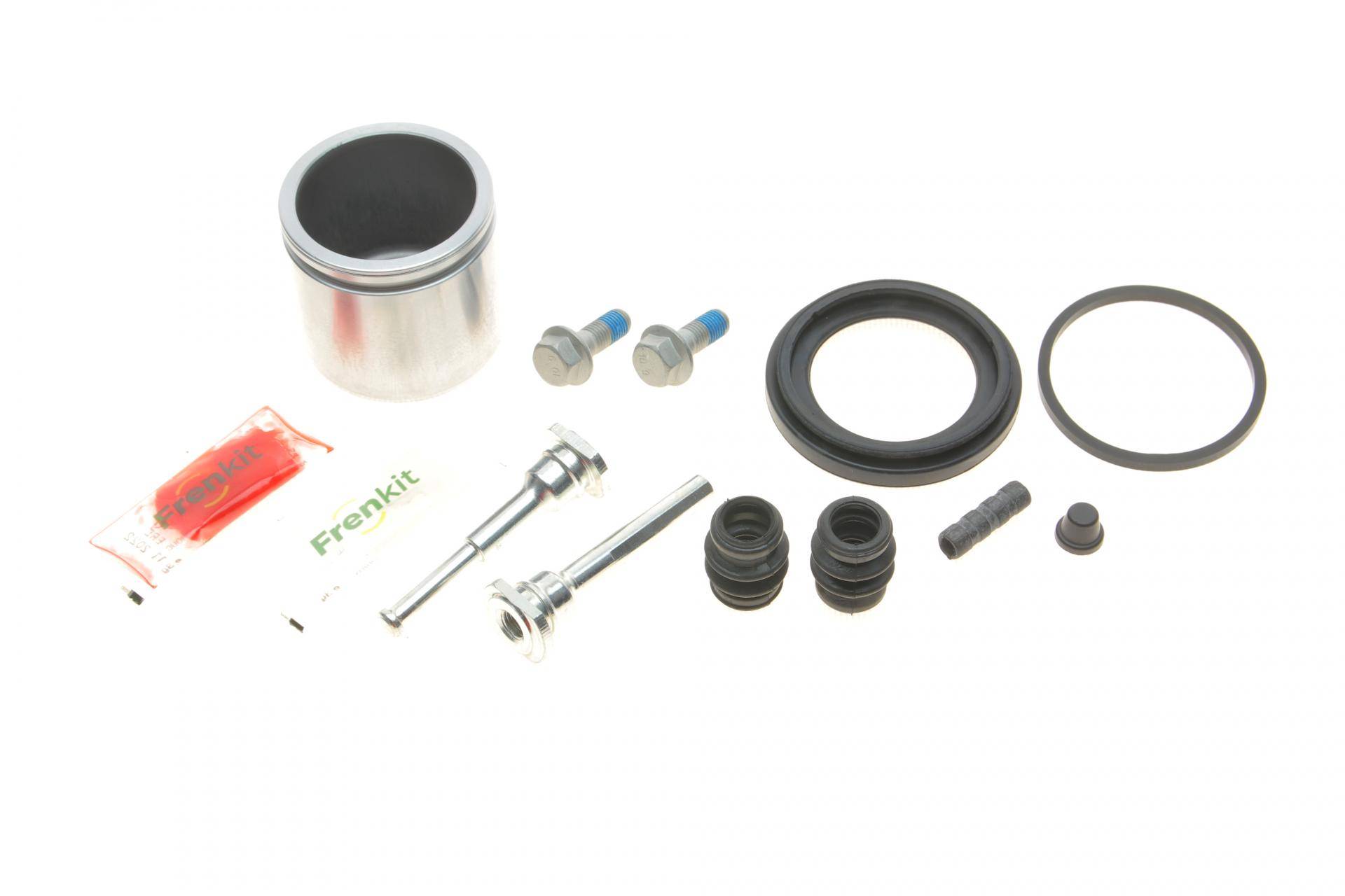 Ремкомплект супорта (переднього) Nissan Micra 1.6 11- (d=54mm) (+ поршен/направляюча) SuperKit