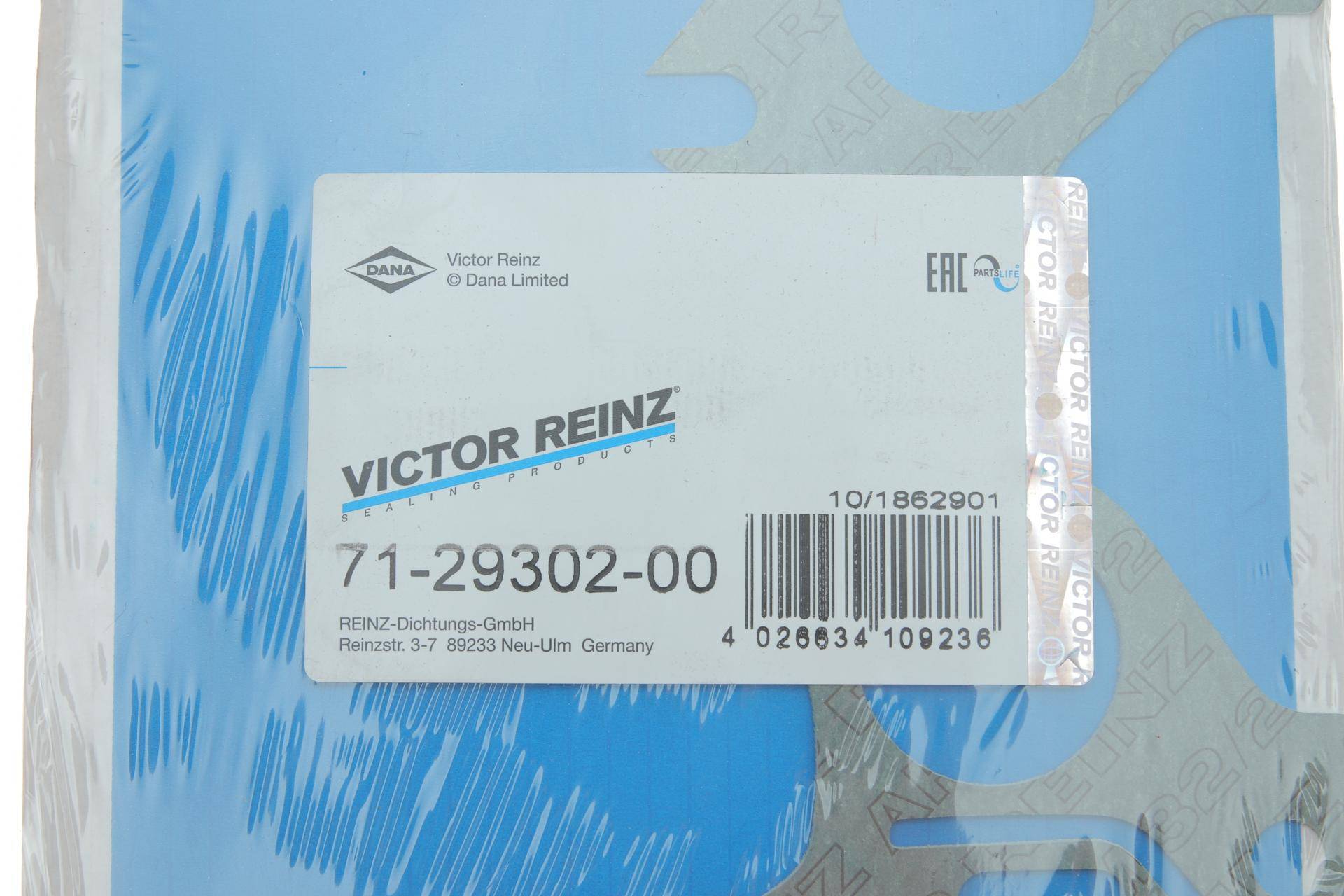 Прокладка колектора впускного Opel Combo 1.4 94-01 (1mm)