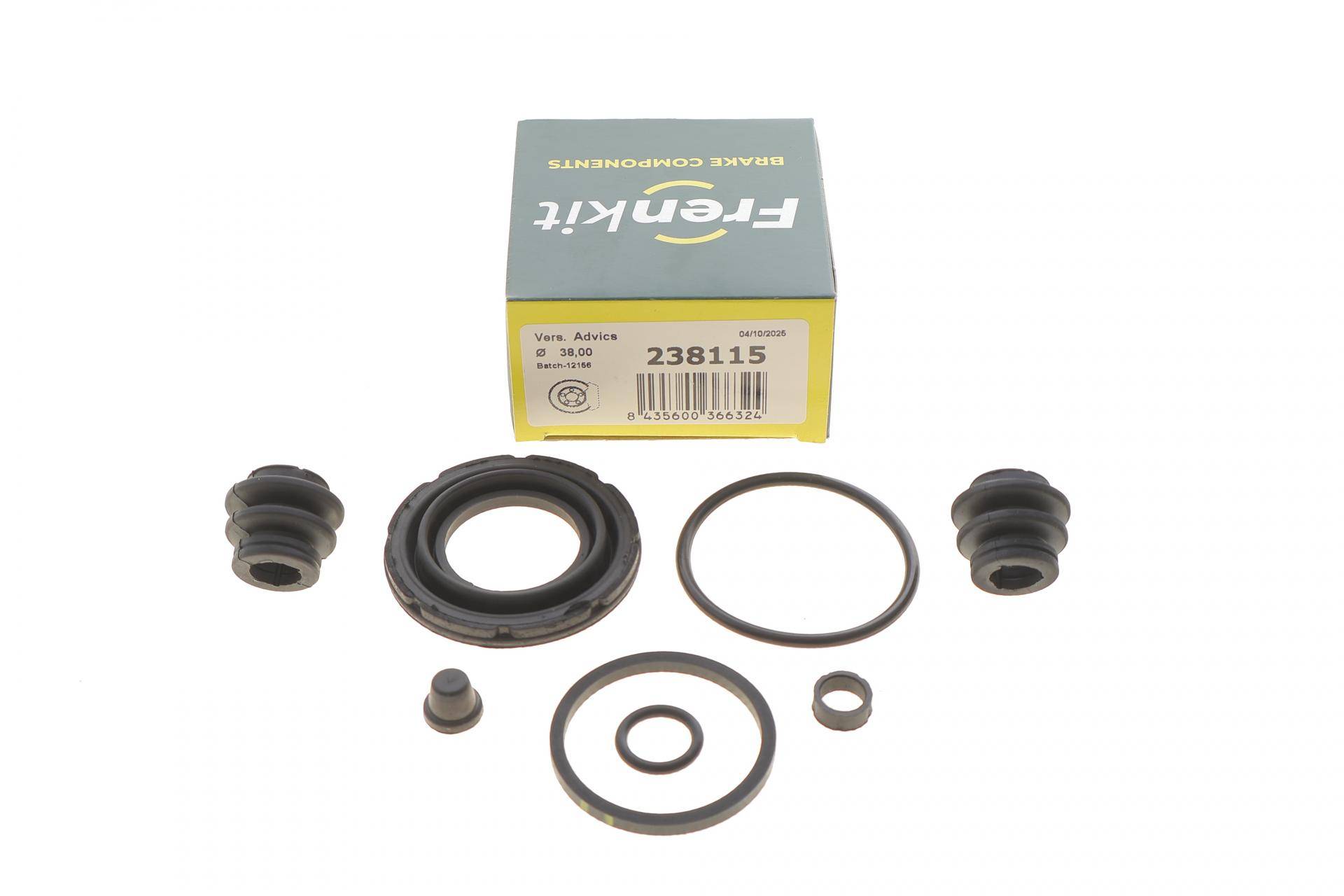 Ремкомплект супорта (заднього) Lexus RX/Toyota Rav4 15- (d=38mm) (Advics)