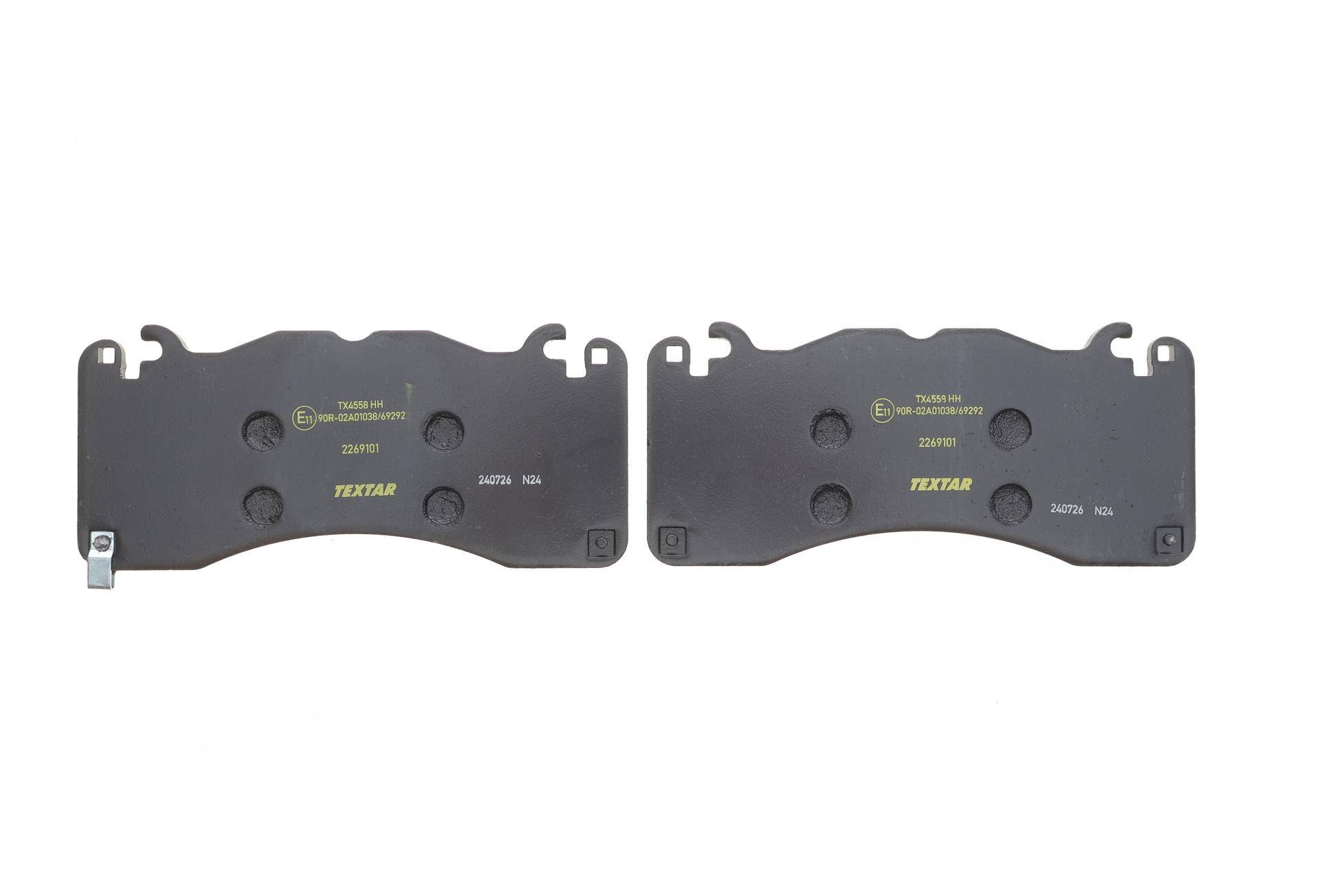 Колодки гальмівні (передні) Ford USA Mustang 14-23 (Brembo)