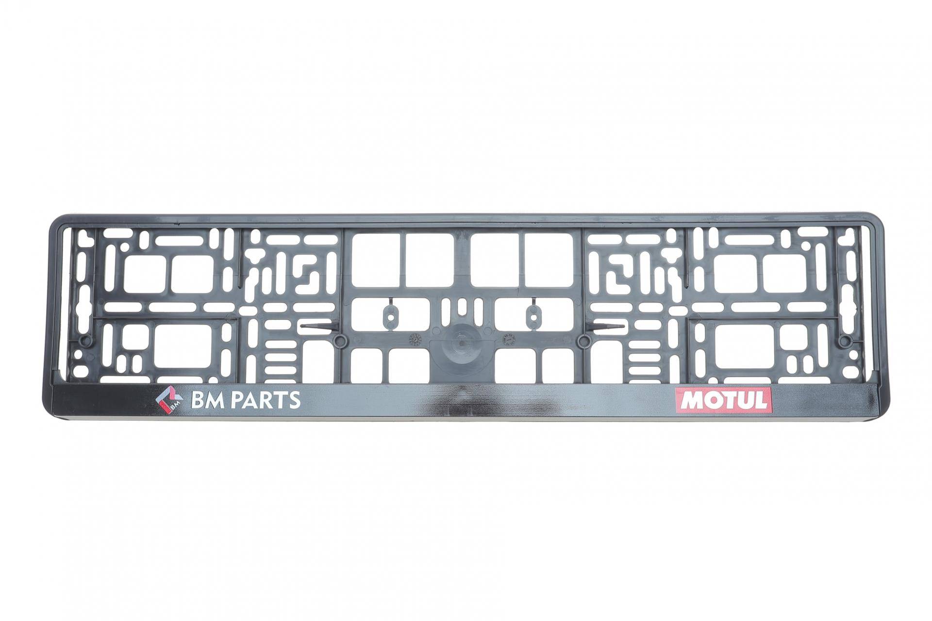 Рамка номерного знака MOTUL з логотипом BM Parts