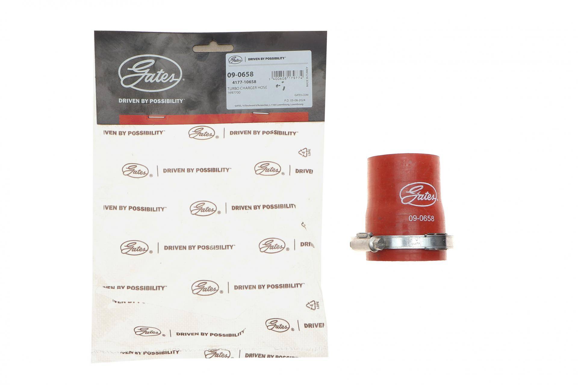Патрубок інтеркулера (L) Ford C-Max/Focus/Mondeo 2.0TDCi 07-