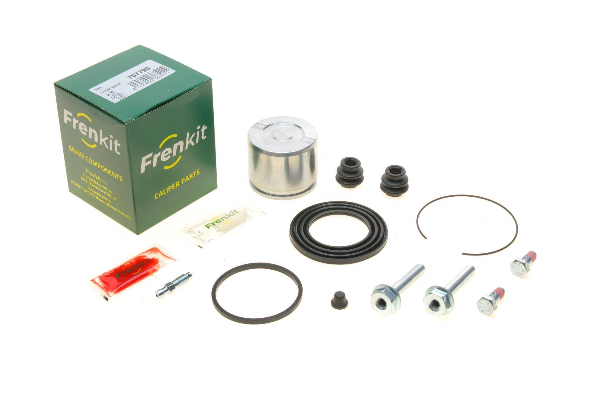 Ремкомплект супорта (переднього) Toyota Corolla/Prius 00- (d=57mm) (Aisin) (+поршень/направляюча) SuperKit