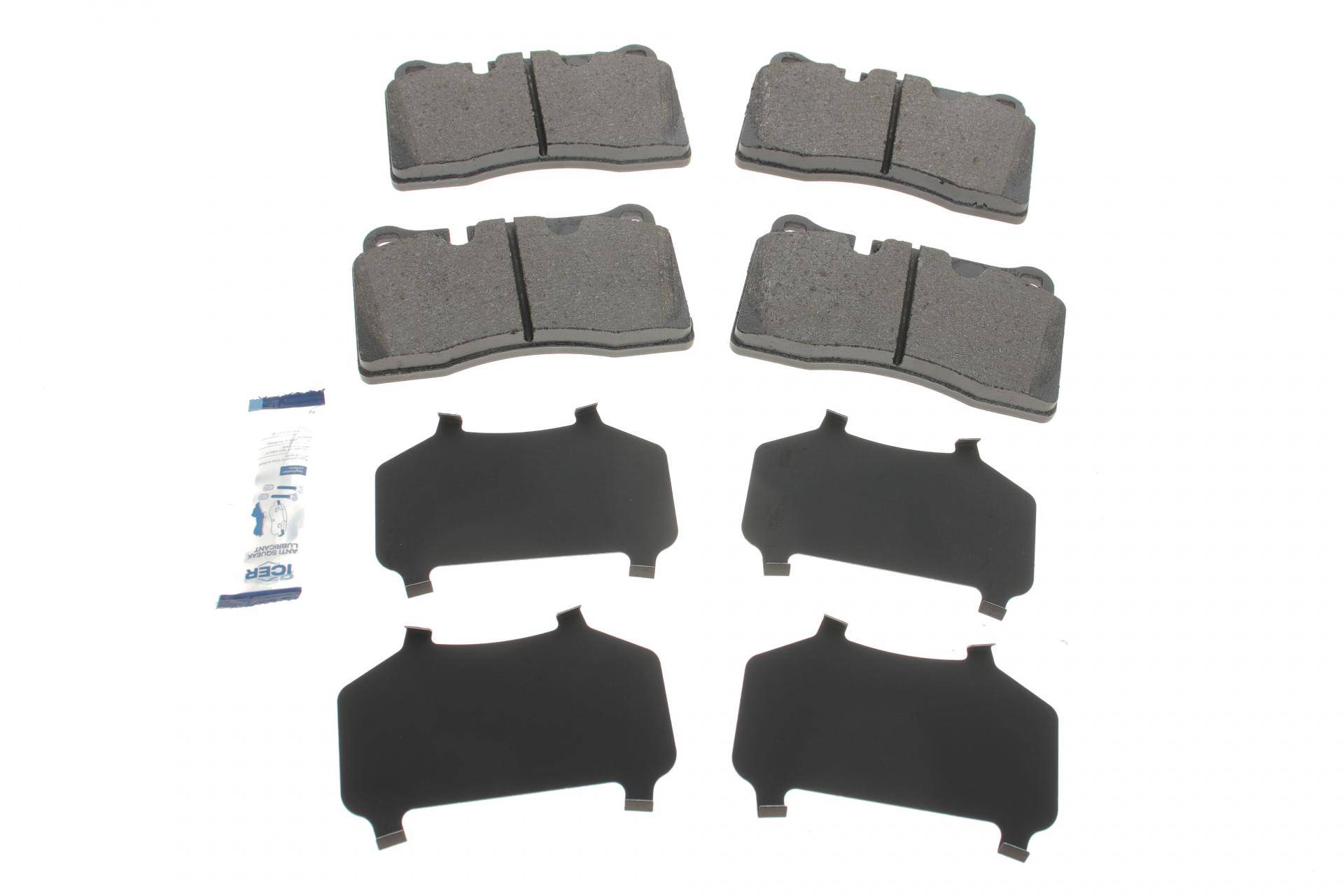 Колодки гальмівні (передні/задні) Audi A3/TT 04-15/Seat Leon 12-/Porsche Cayenne 10-