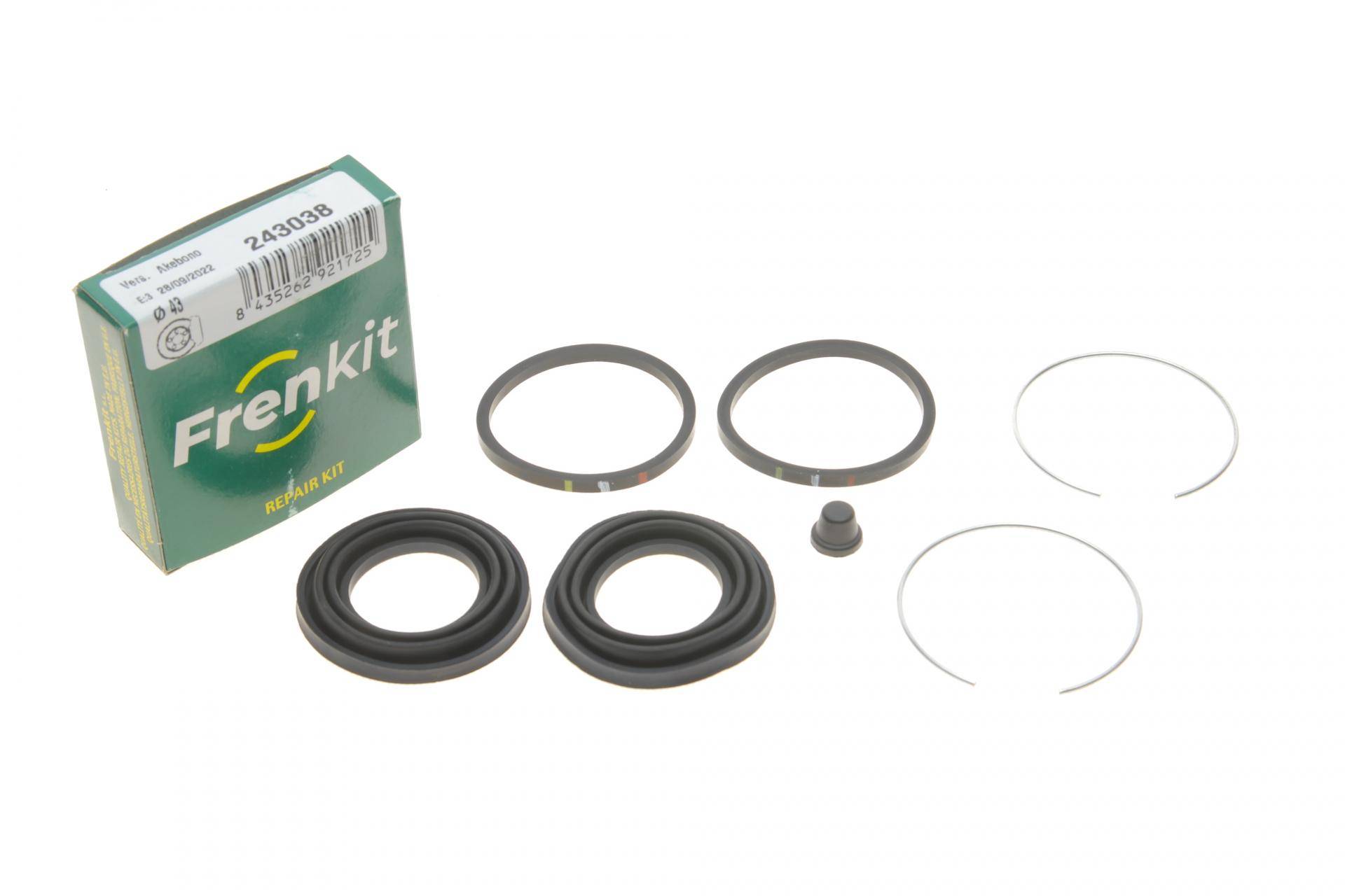 Ремкомплект супорта (переднього) Subaru Forester/Impreza/Legacy III 96-05 (d=43mm) (Akebono)