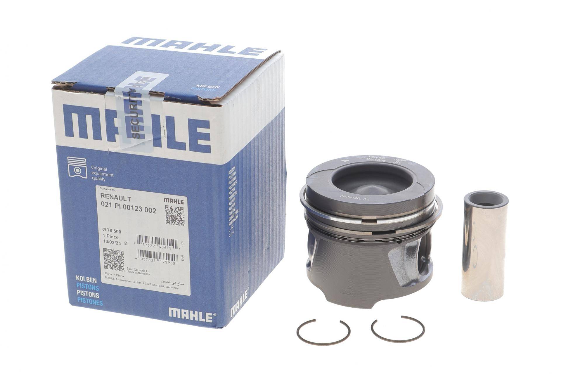 Поршень Renault Clio III/Megane III/Fluence/Twingo II/Nissan Juke/Note 1.5 dCi 08- (76.50mm/+0.50)