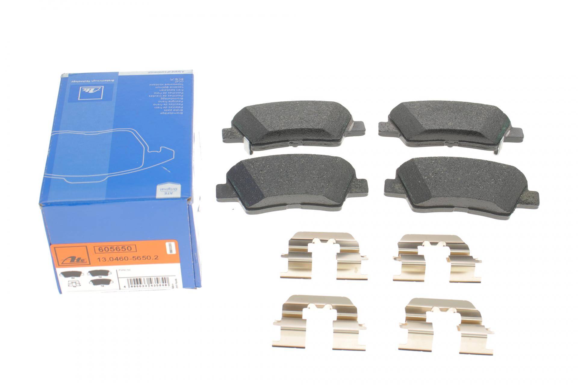 Колодки гальмівні (задні) Kia Sportage/Ceed/Rio/Optima/Hyundai Accent/i10/i20/i30/i40/Elantra 10- (Akebono)
