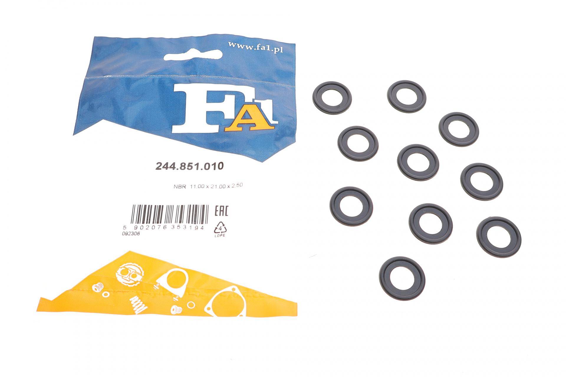 Шайба болта зливу оливи Ford/Opel/Volvo/Chevrolet/Fiat/Suzuki (11x21x2.5) (к-кт 10 шт)