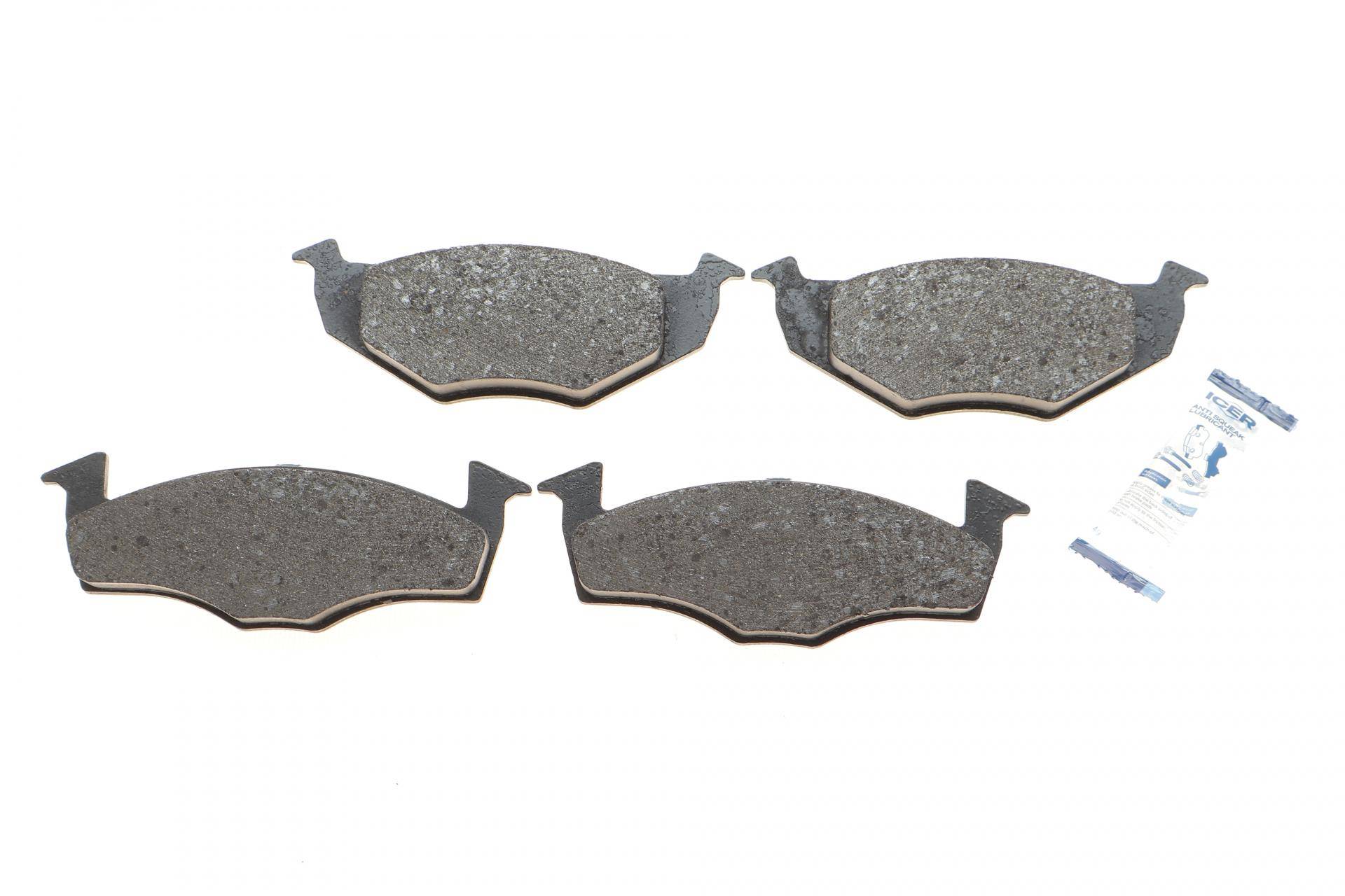 Колодки тормозные (передние) Seat Cordoba/Ibiza/Toledo 93-02/VW Golf III/Polo 91-02