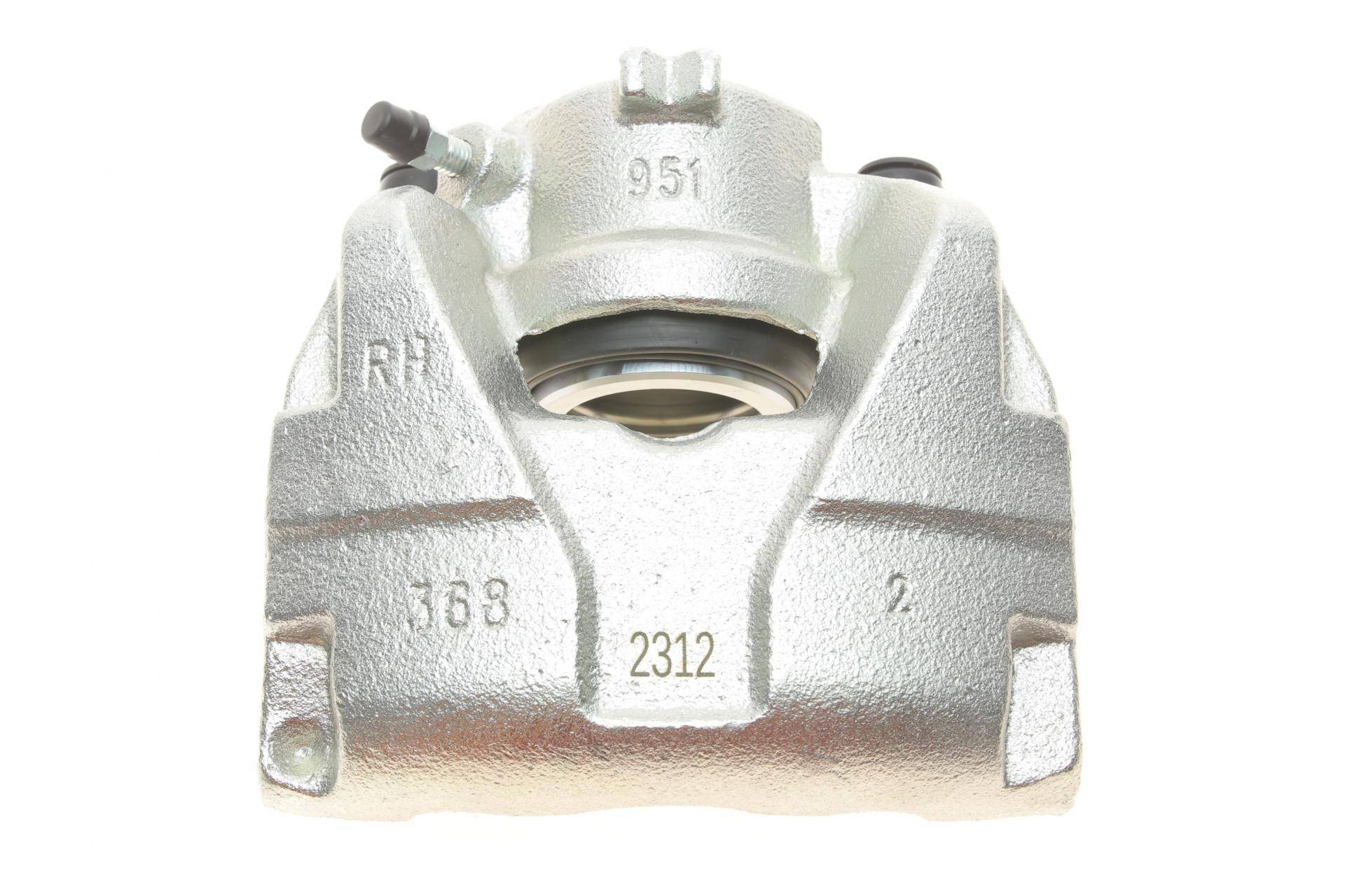 Суппорт гальмівний (передній) (R) Renault Megane III 09- (d=54mm) (ATE) (для дисків d=258/280mm)