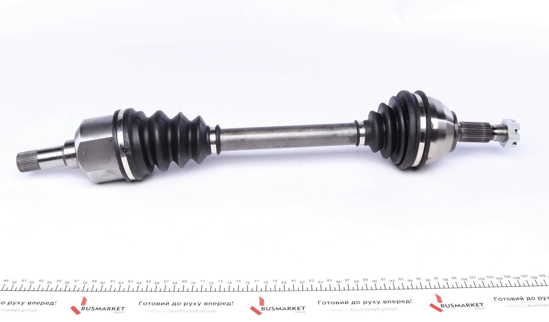 Піввісь Citroen Jumpy/Fiat Scudo/Peugeot Expert 2.0 HDi 07- (L) (37x28x648) заміна на 245133