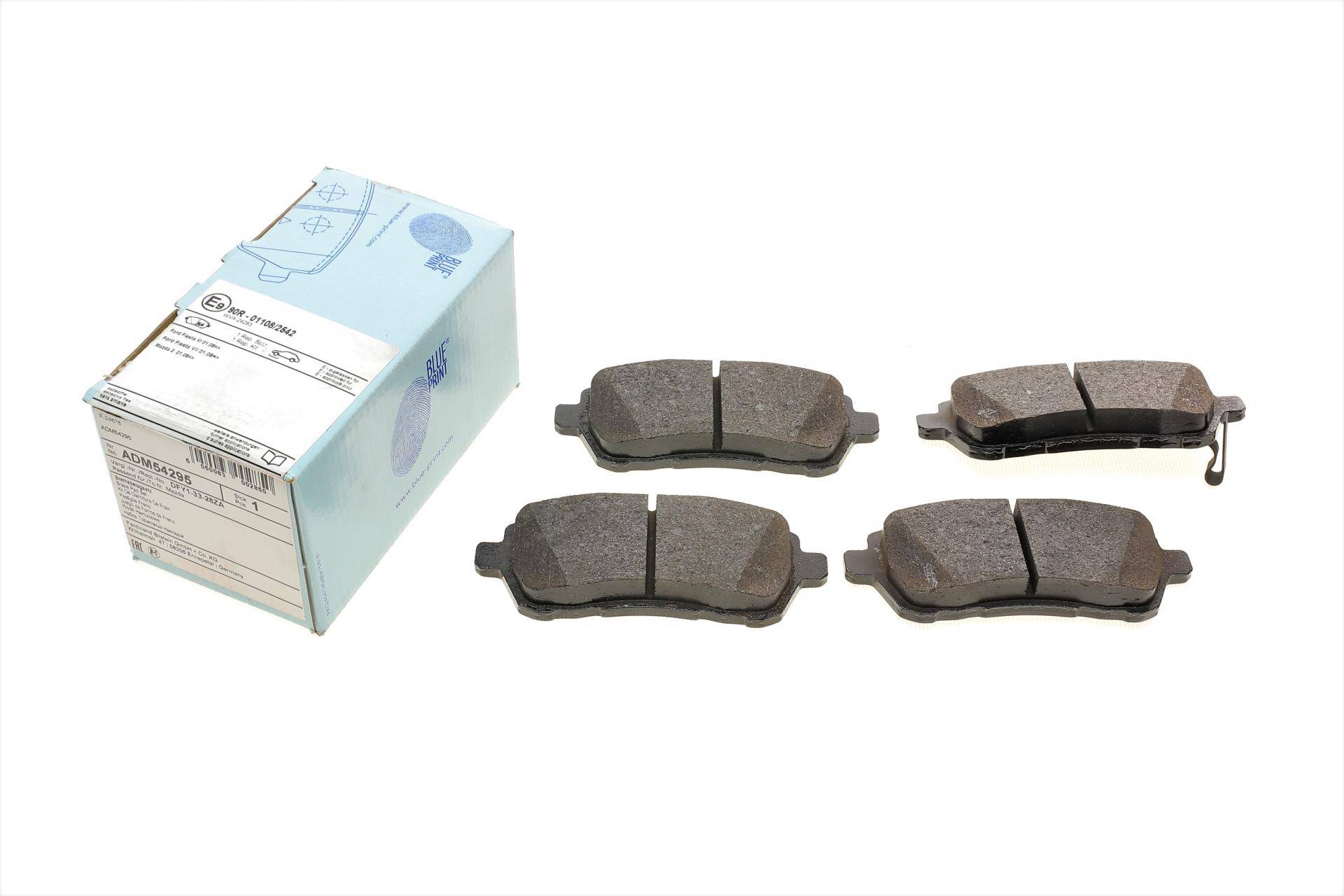 Колодки гальмівні (передні) Ford Fiesta 08-/Mazda 2 07-15 (TRW)