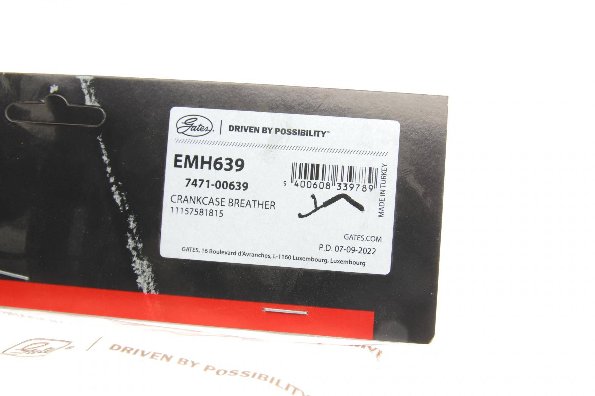 Патрубок вентиляції картера BMW 5 (F10/F11)/7 (F01-F04)/X3 (F25) 2.5/3.0 08-16