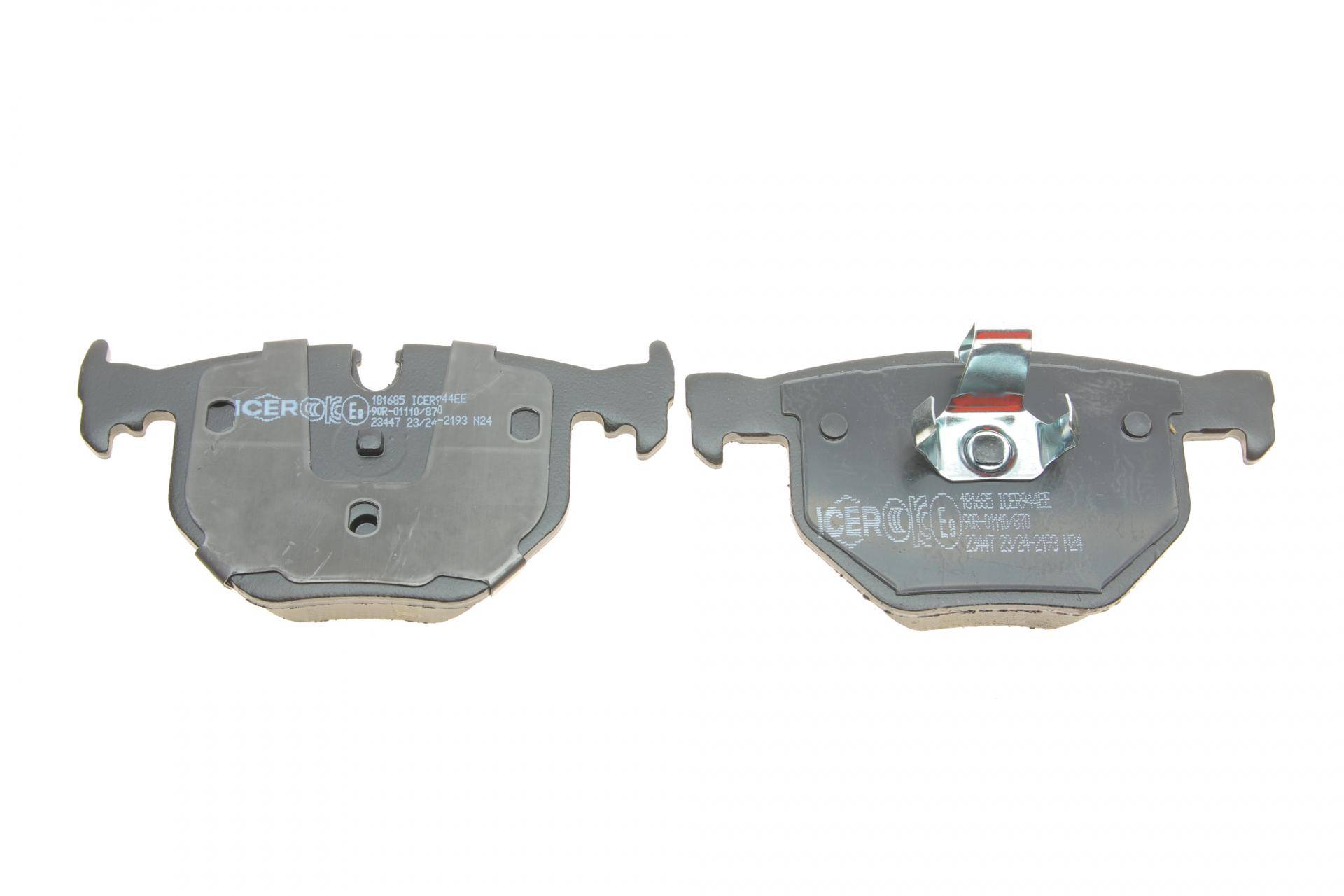 Колодки гальмівні (задні) BMW 7 (E65/E66/E67) 01-08/X5 (E70) 06-13/X6 (E71/E72) 08-14