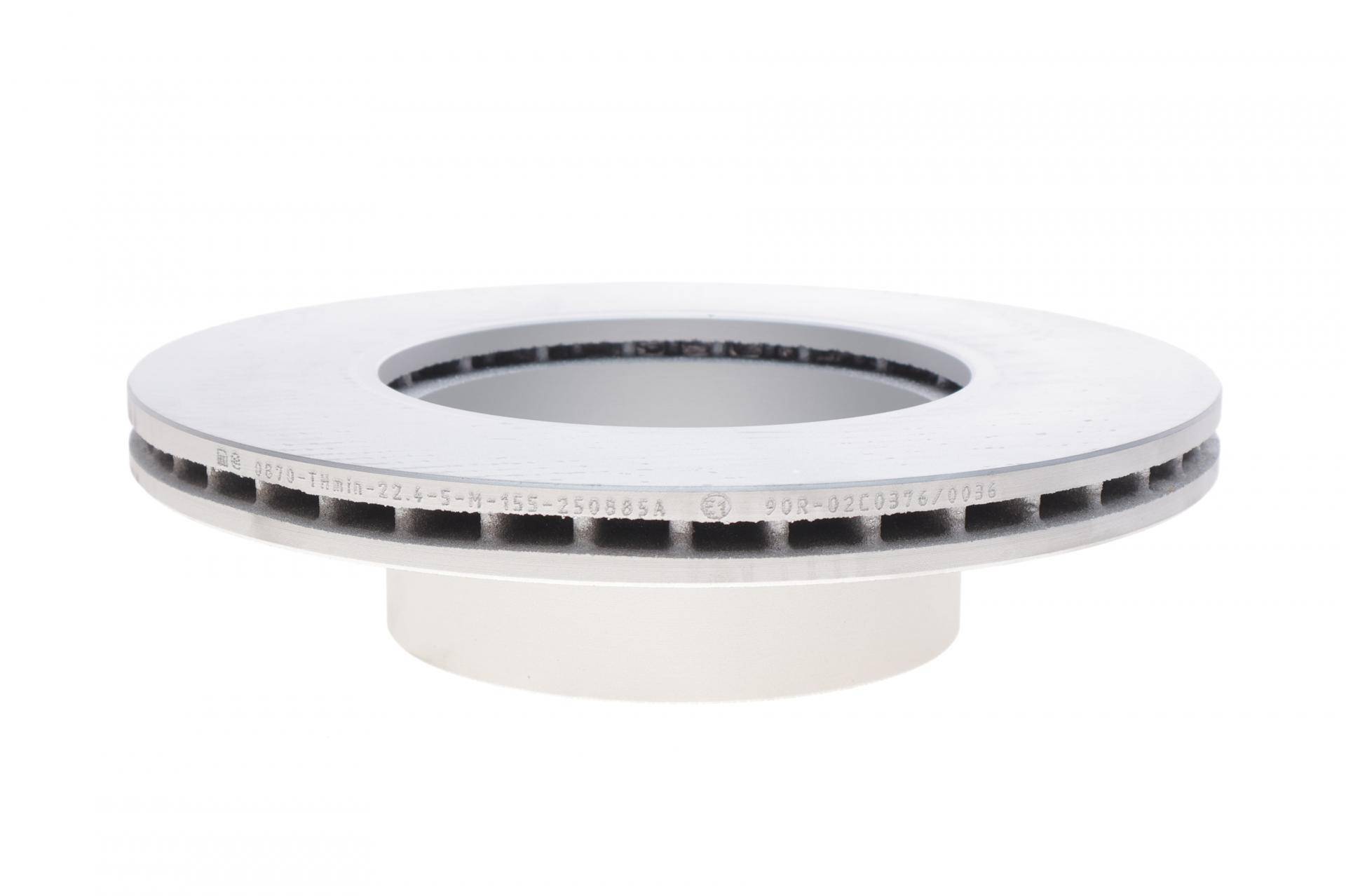 Диск гальмівний (передній) BMW 1 (E81-82/E87)/3 (E90-93) 04-13/Z4 (E89) 09-16 (300x24)(з покр.)(вент)