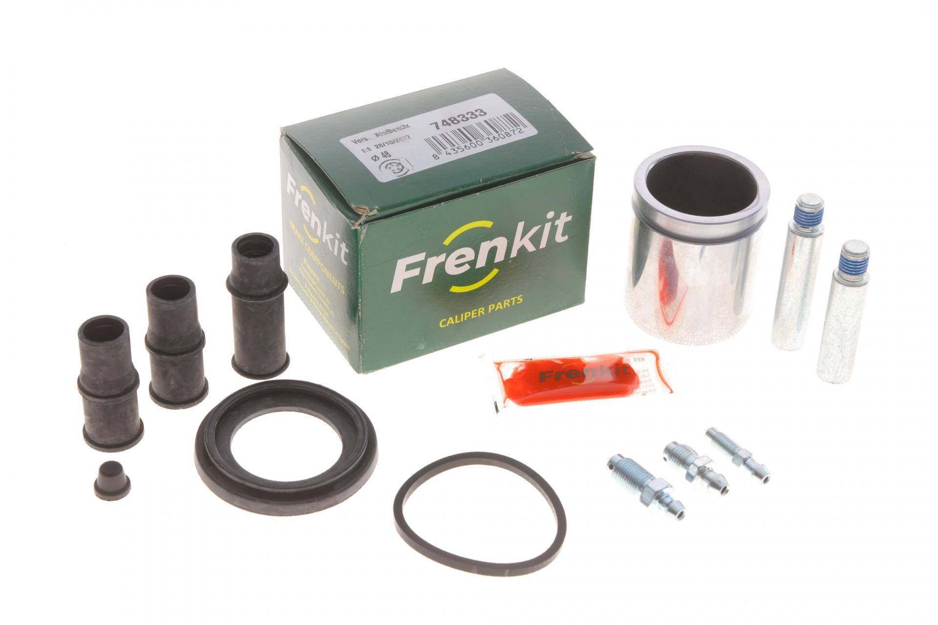 Ремкомплект супорта (переднього) VW Golf III (d=48mm) (Ate) (+поршень/направляюча) SuperKit