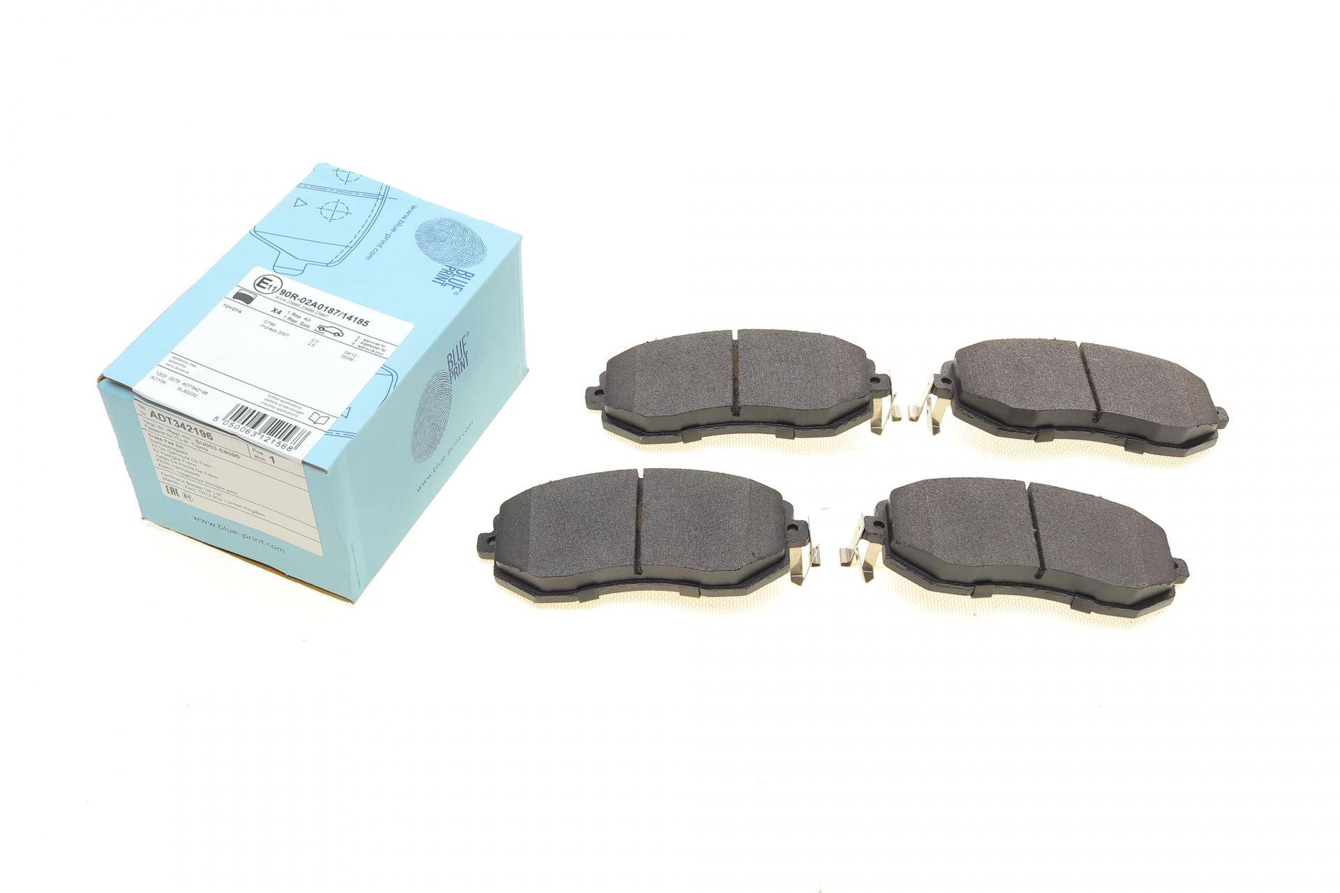 Колодки гальмівні (передні) Subaru BRZ/Forester/Impreza/Legacy/Outback/XV/Toyota GT 86 1.5-2.5 08-