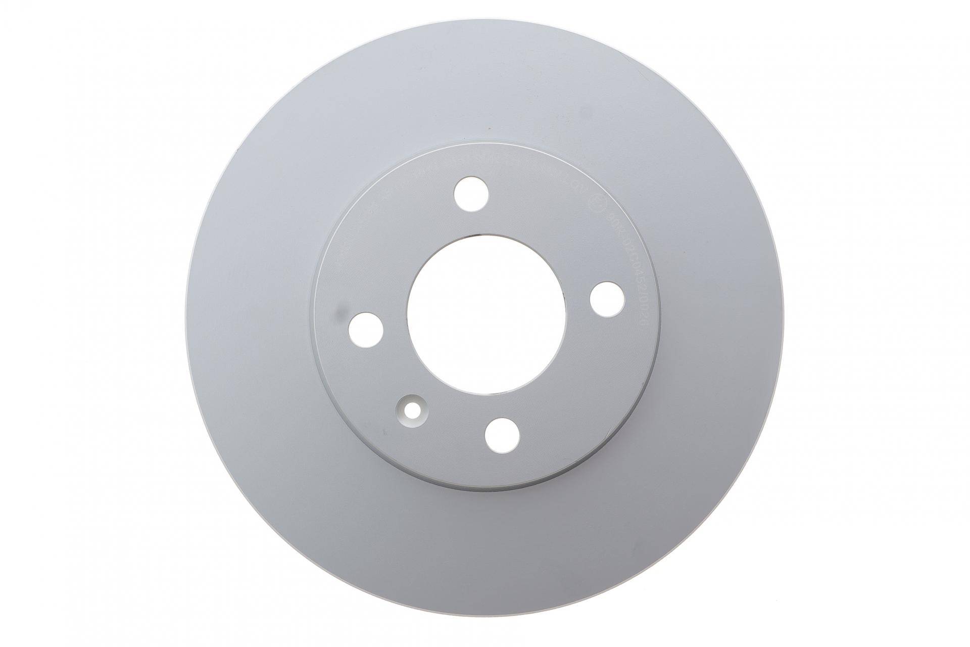 Диск гальмівний (передній) Seat Ibiza/VW Caddy/Polo 93-04/Golf/Passat 87-02 (256x20) (з покр.) (вент)