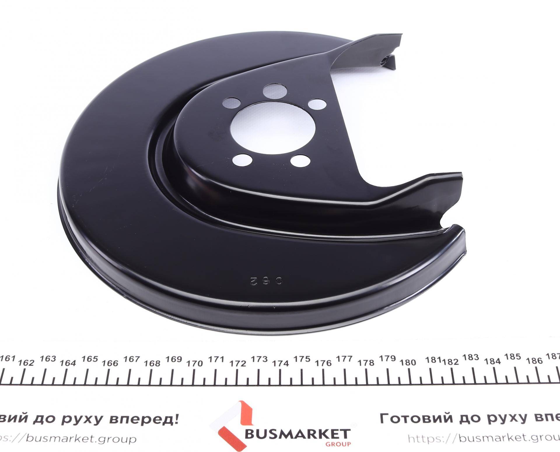 Захист диска гальмівного (заднього) (R) VW Polo/Skoda Fabia 99-14