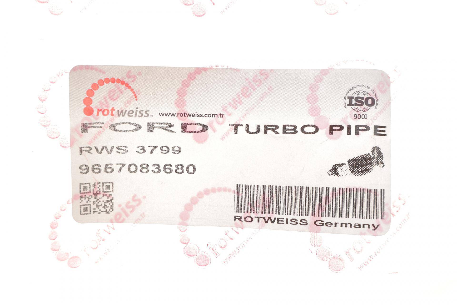 Патрубок інтеркулера Citroen C5/Peugeot 407 1.6 HDi 04-15
