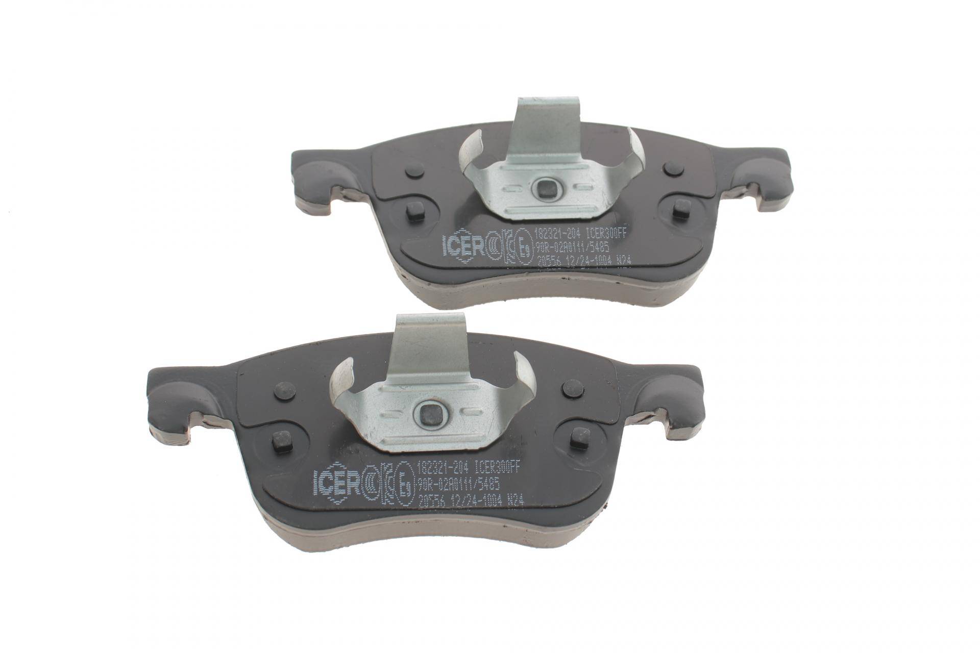 Колодки гальмівні (передні) Ford Focus 18-/Kuga 19-/Puma 20-/Linkoln Corsair 19-