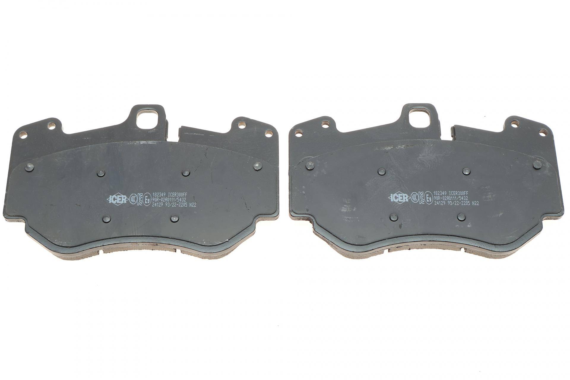 Колодки гальмівні (передні) Audi A4 06-15/A5 10-17/A8 02-10/Q3 19-/R8 07-/VW Phaeton 05-16