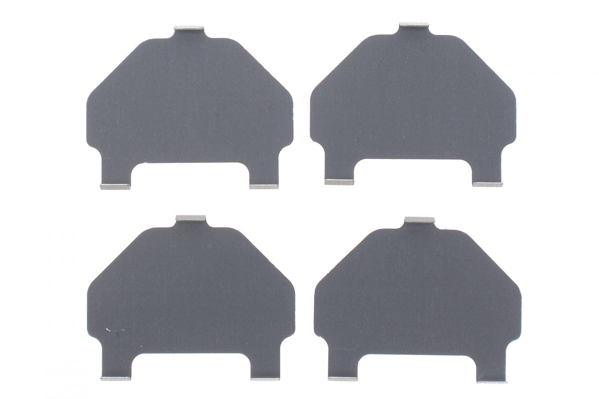 Комплект протискрипних пластин (задніх) Toyota Corolla 01-08/Camry 82-86/Yaris/Celica 99-05 (Akebono)