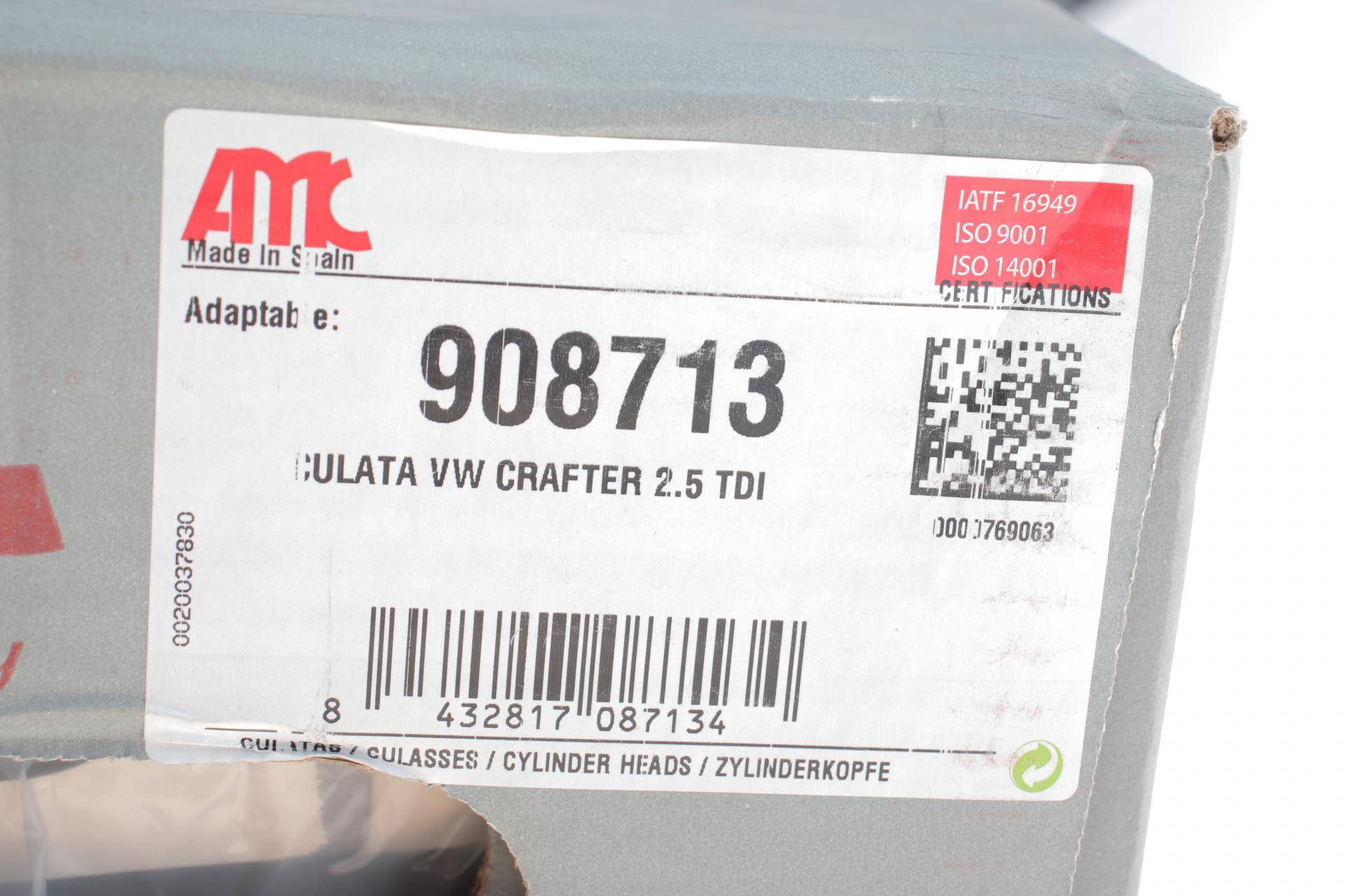 Головка блоку циліндрів VW Crafter 2.5TDI 06-13