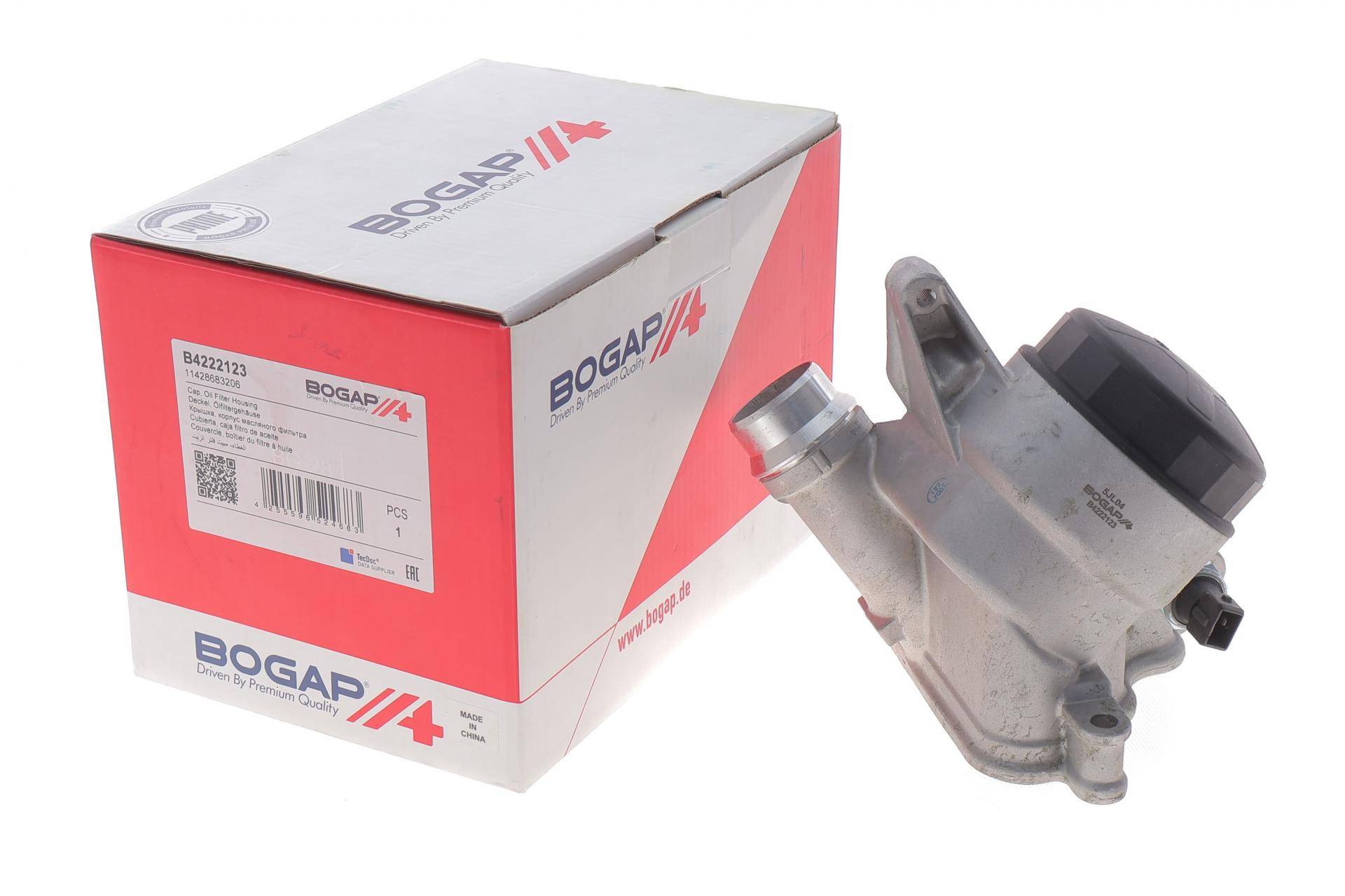 Корпус фільтра масляного BMW 3 (E90/F30/F80)/5 (E60/F10)/7 (E65-E67/F01-F04) 04-18 N20/N26/N52/N53/N54/N55/S55