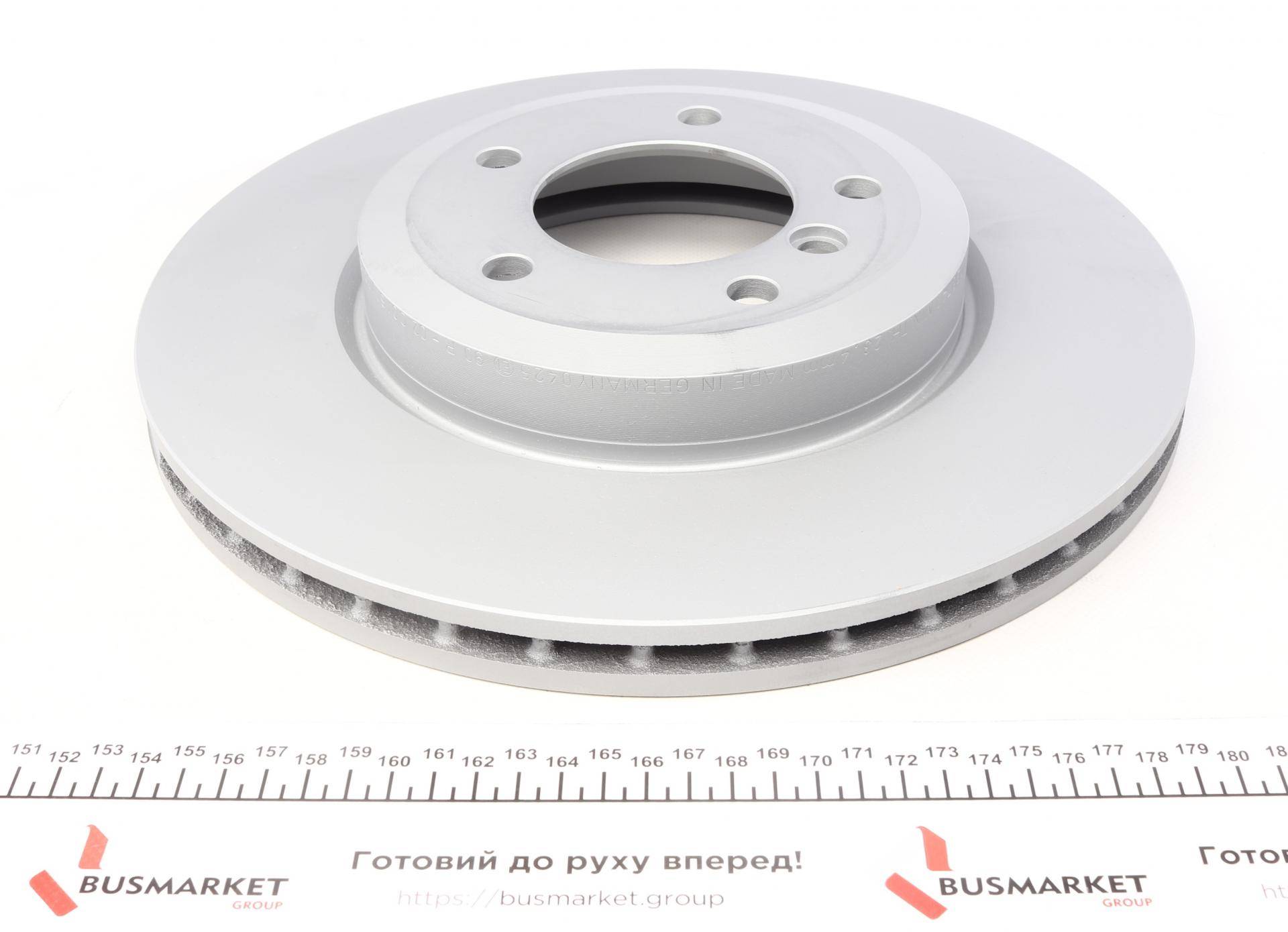 Диск гальмівний (передній) BMW 3 (E46) 99-06 (325x25) (з покриттям) (вент.)