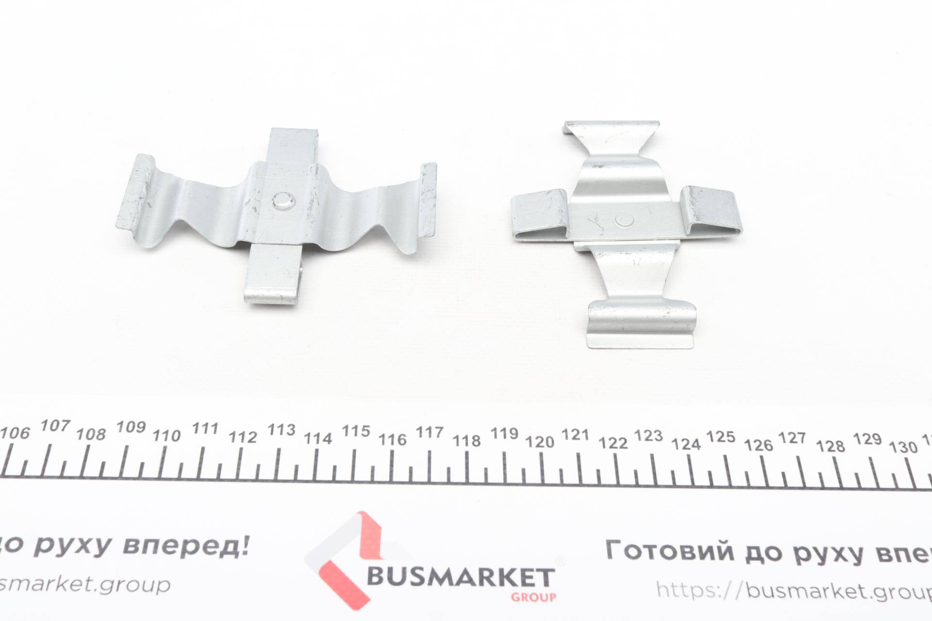 Планка супорта (переднього) прижимна (к-кт) MB E-class (W211) 02-12 (Brembo)