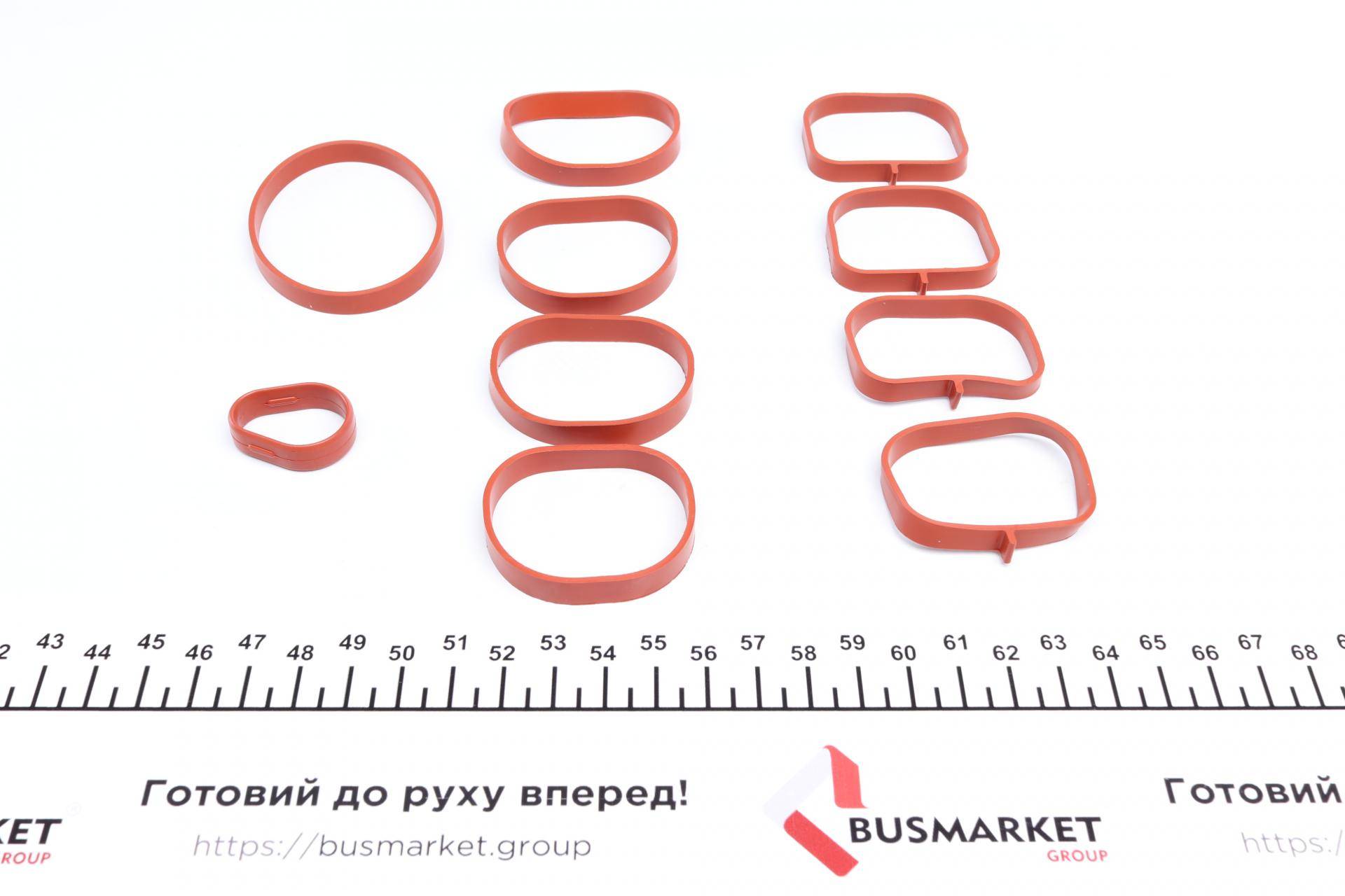 Прокладка коллектора впускного Fiat Doblo/Opel Combo 1.4i 10- (к-кт)