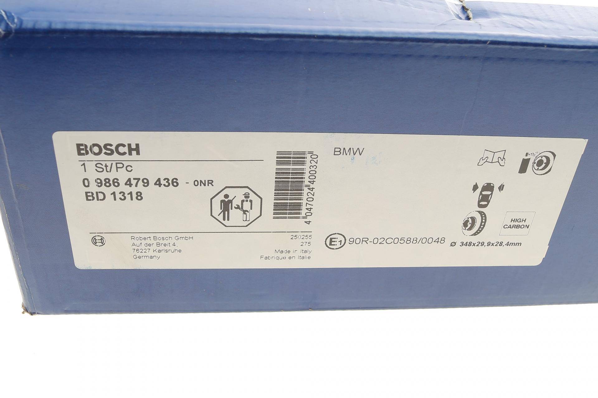 Диск гальмівний (передній) BMW X5 (E70/F15/F85)/X6 (E71/E72/F16/F86) 07- (348x29.9) M57/N52/N55/N57