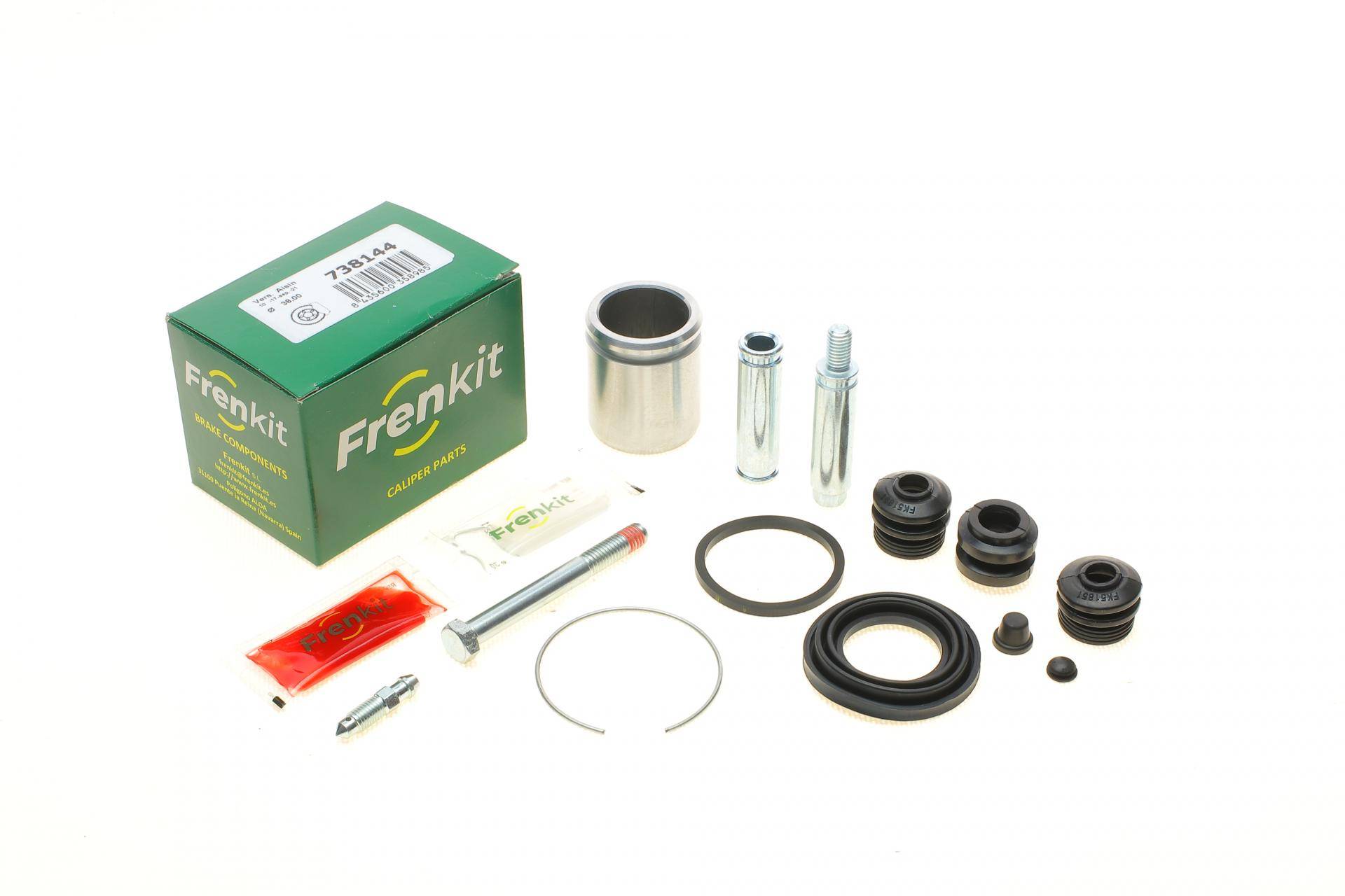 Ремкомплект супорта (заднього) Toyota Camry 91-01 (d=38mm) (+поршень/направляюча) (Aisin)