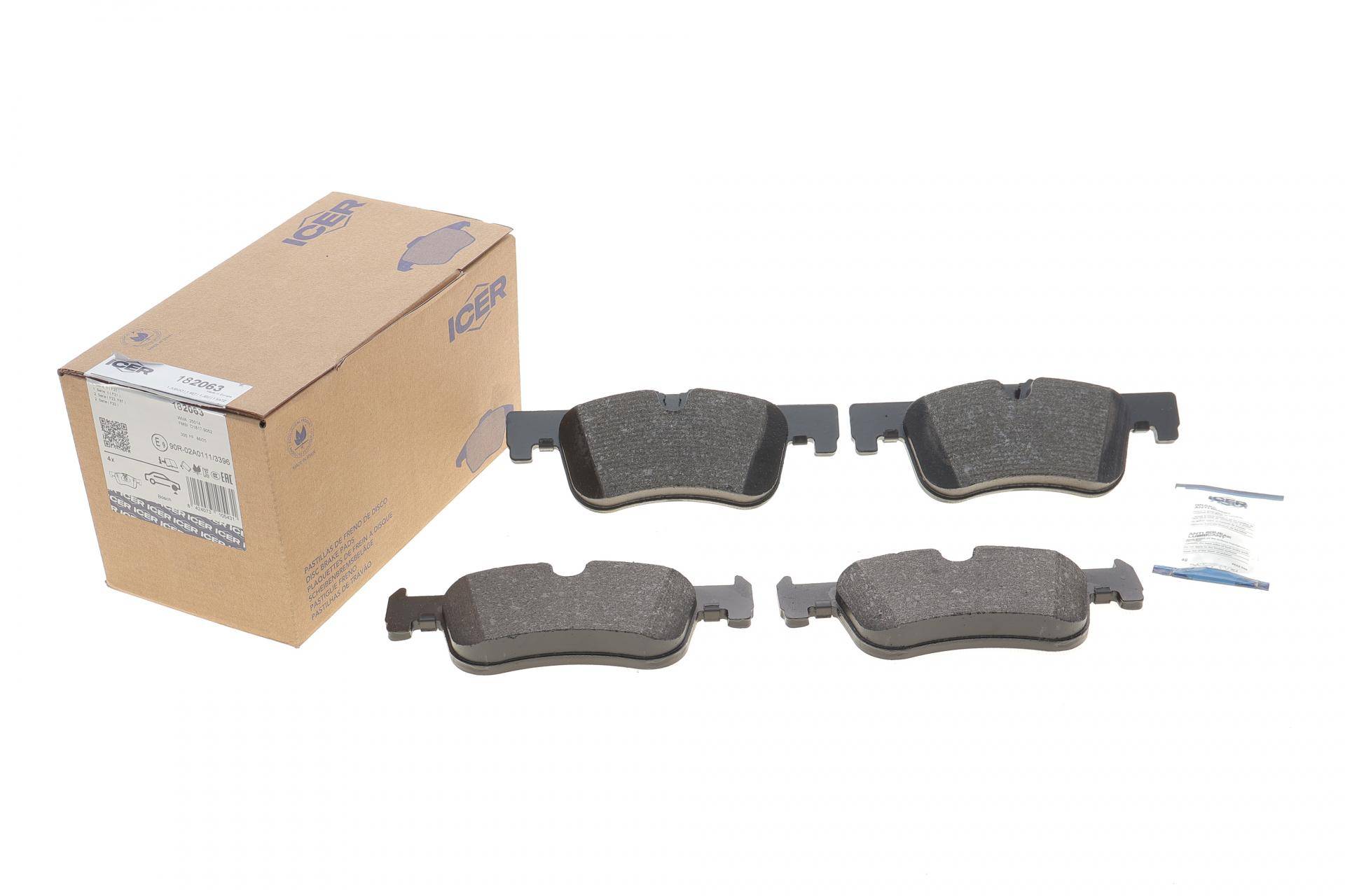 Колодки гальмівні (передні) Audi Q5 13-17/BMW 1 (F20/F21) 11-/2 (F22/F23/F87/F45/F46) 14-