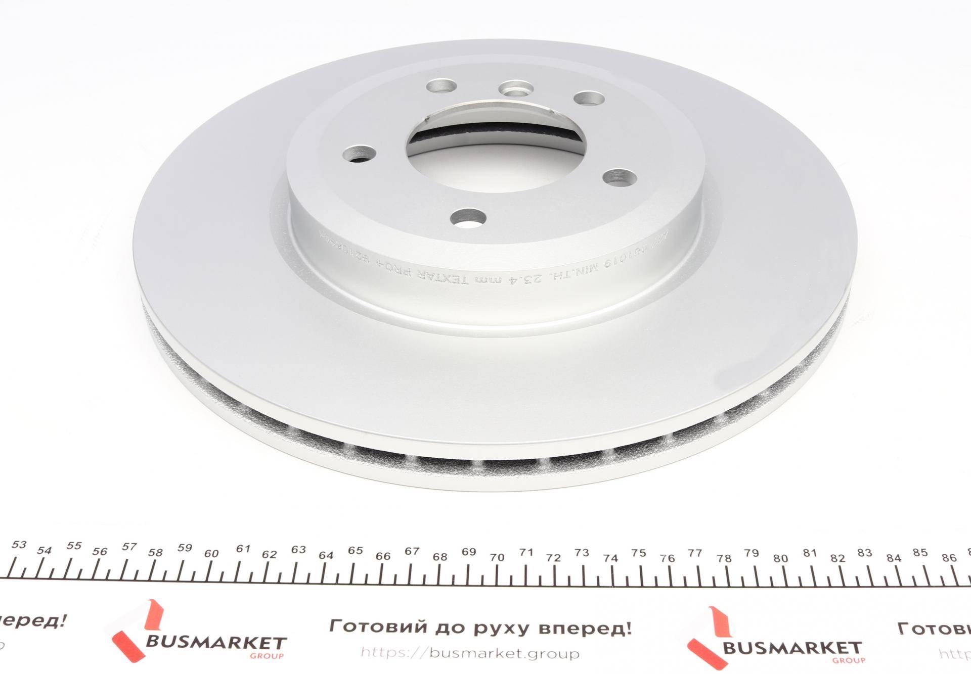 Диск тормозной (передний) BMW 3 (E46) 99-06 (325x25) PRO+