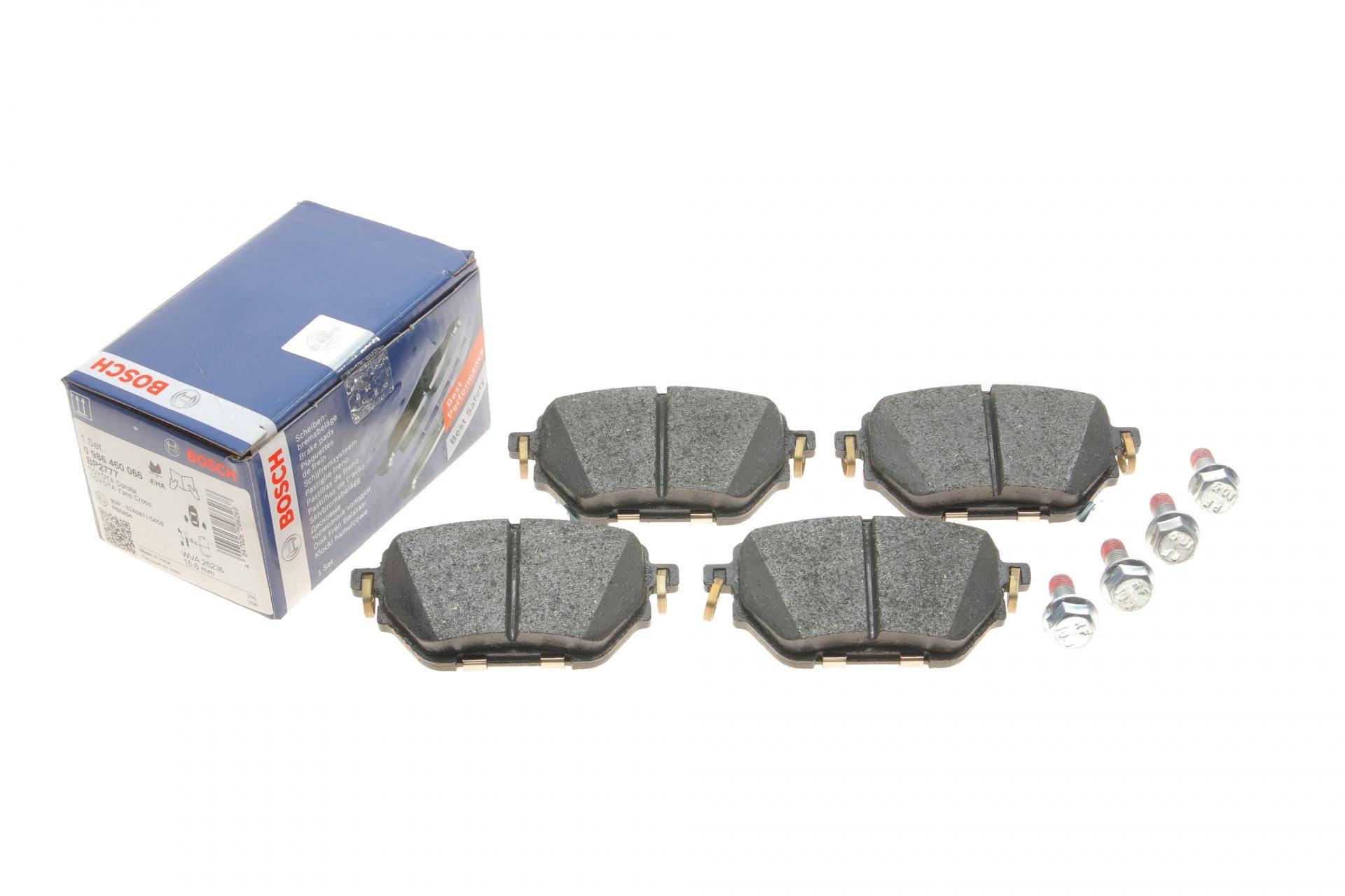 Колодки гальмівні (задні) Toyota Corolla 1.5/1.6 VVTi 19-