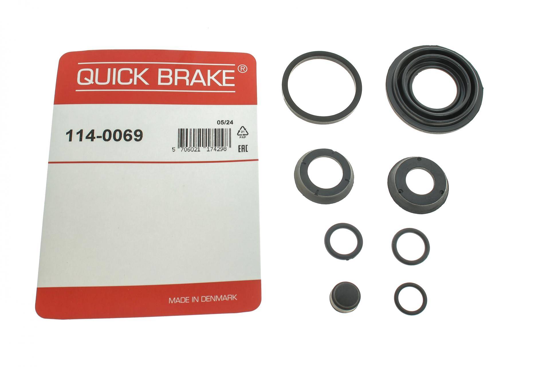 Ремкомплект супорта (заднього) Opel Astra 98-09 (d=34mm)
